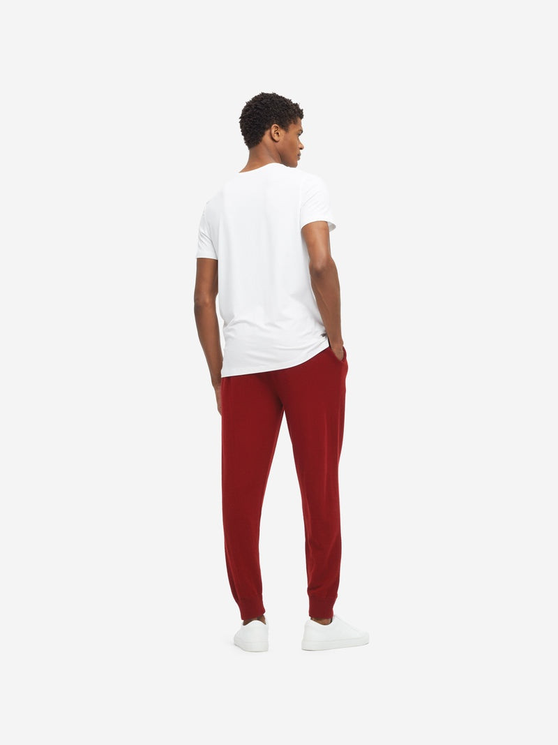 Men's Track Pants Finley 10 Cashmere Red 4