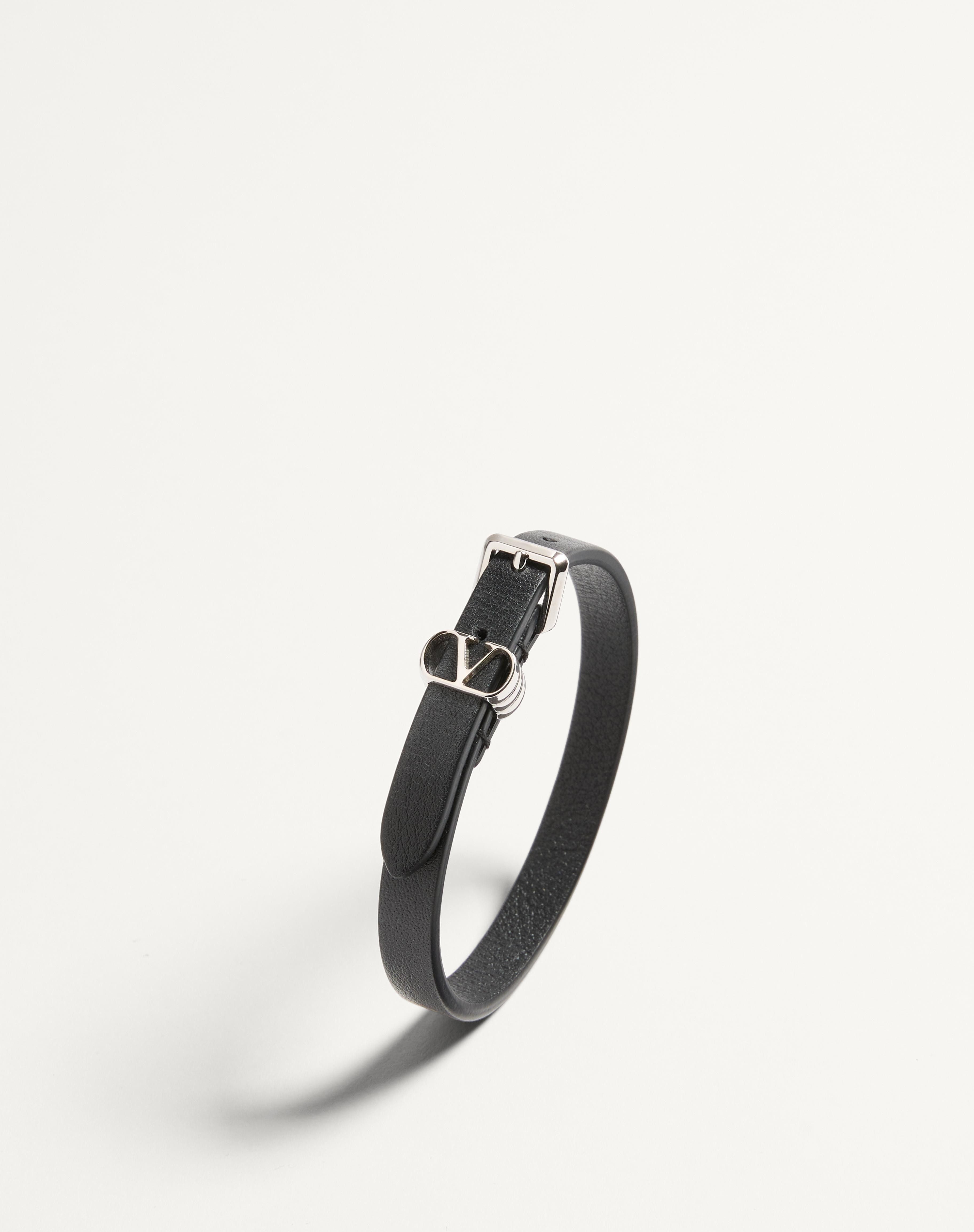 VALENTINO GARAVANI OVALETTE CALFSKIN BRACELET - 4
