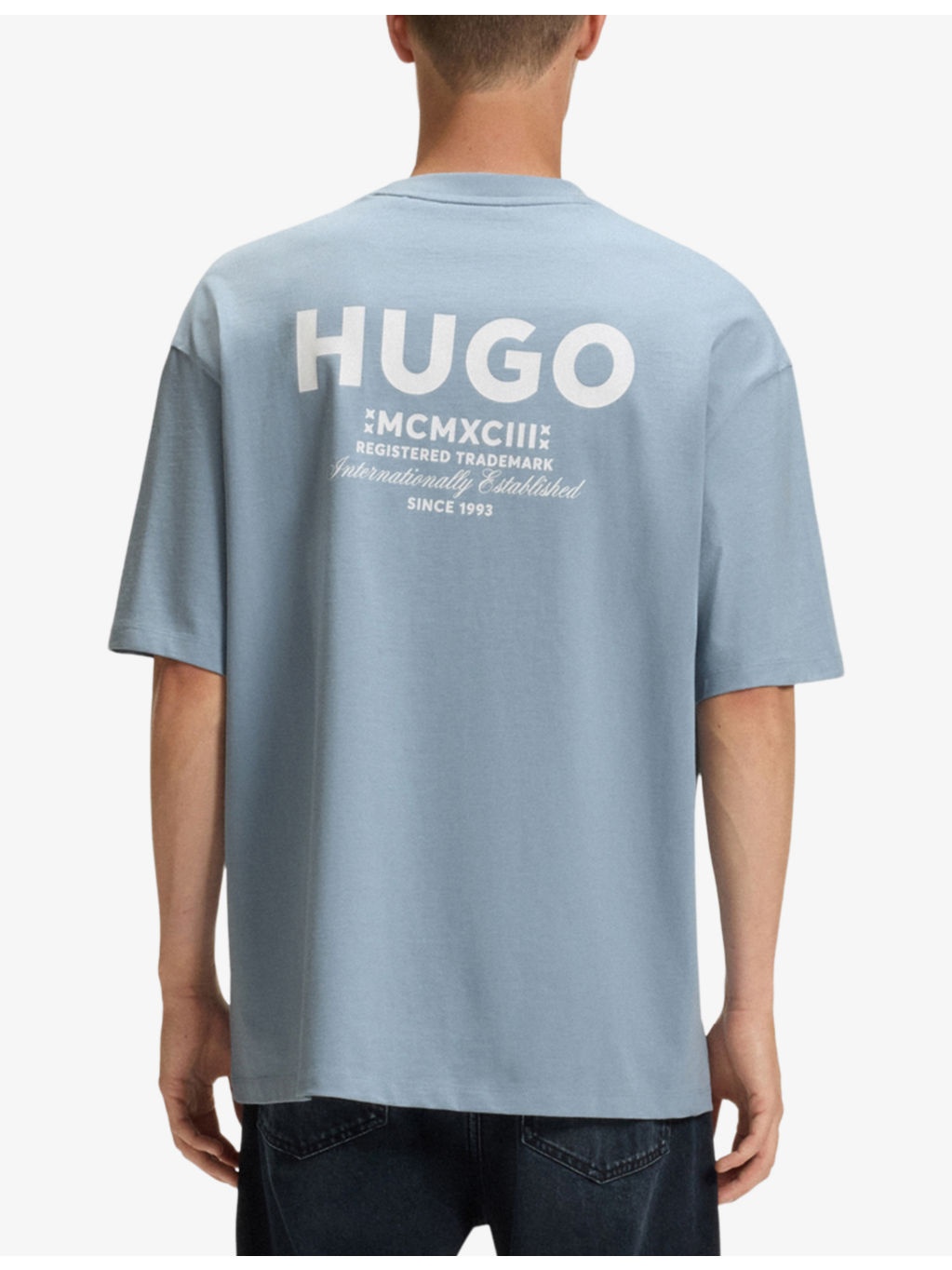 Brand-Print Short-Sleeve Cotton T-Shirt - 4