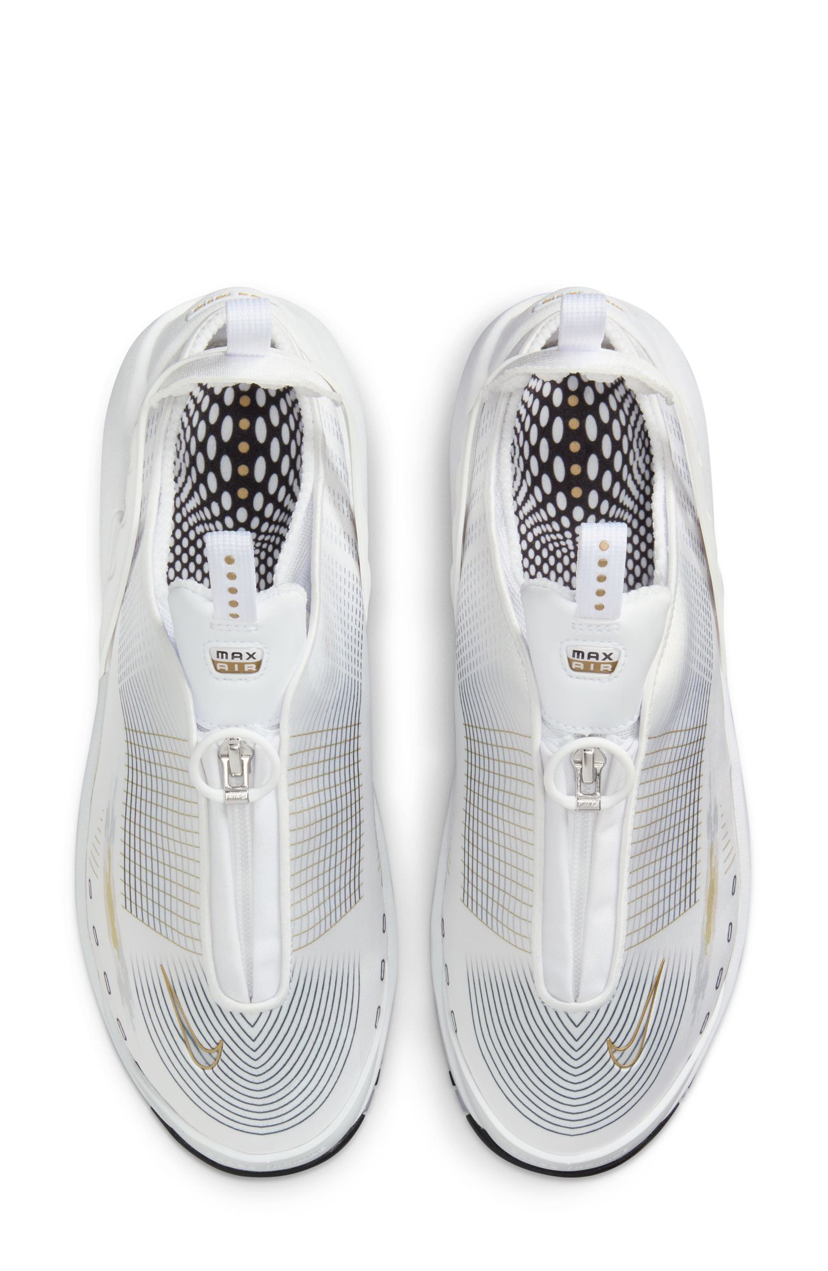 Nike Air Max Craze Sneaker in White/Gold/Black/Copper at Nordstrom - 3