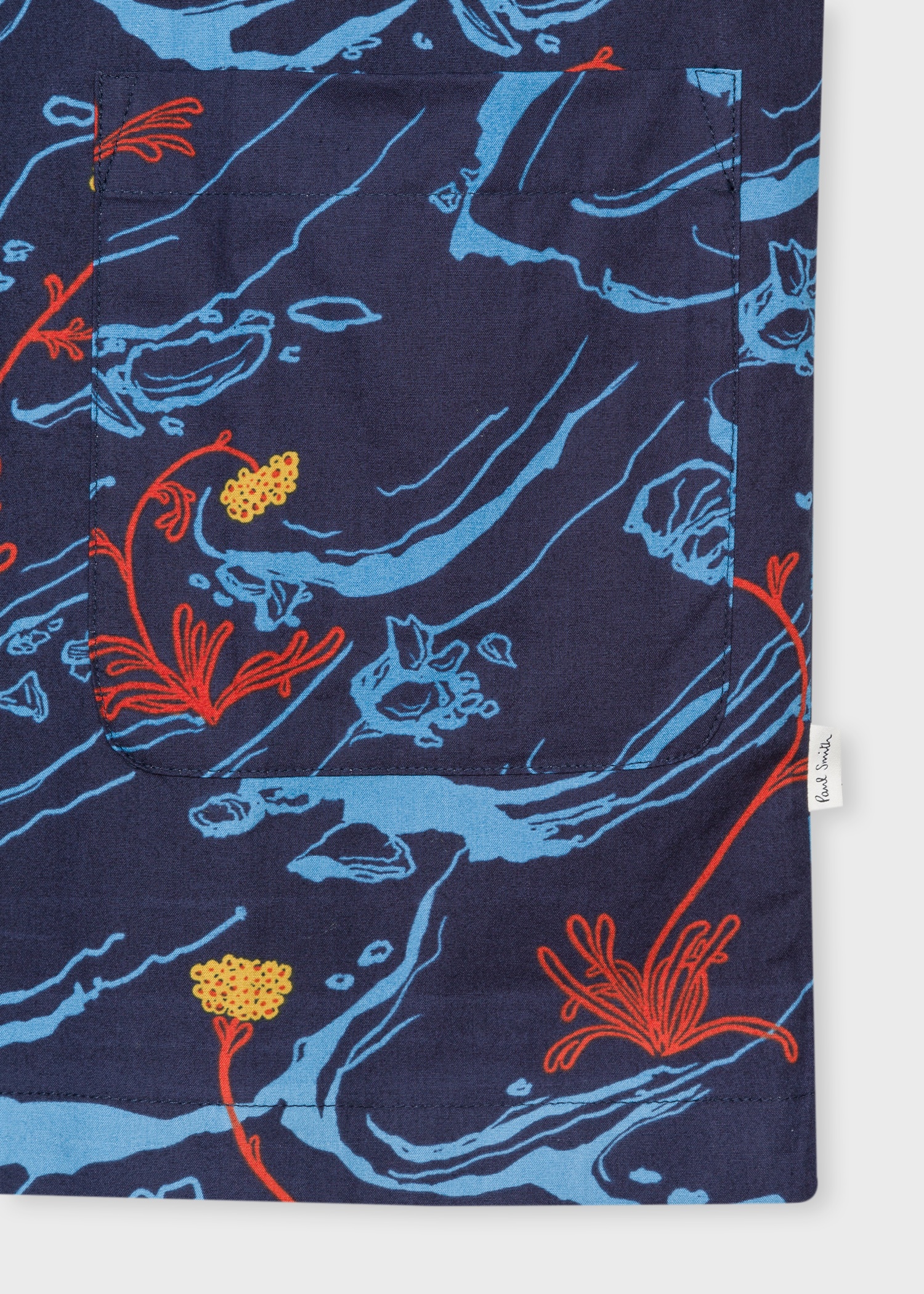 Navy 'Long Cliff' Short Pyjamas - 5