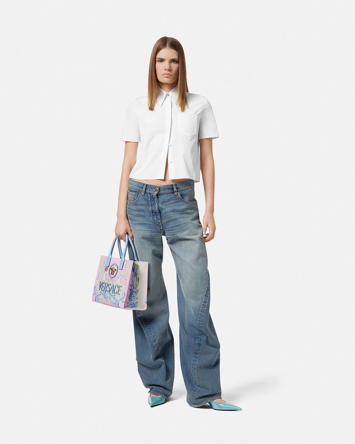 Embroidered Cameo Logo Top - 2