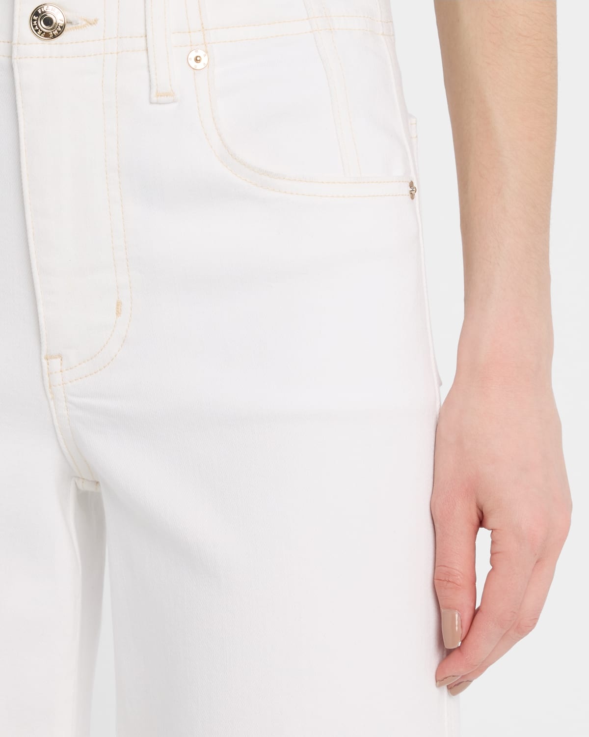 The Seamed Wide Trouser Jeans - 5