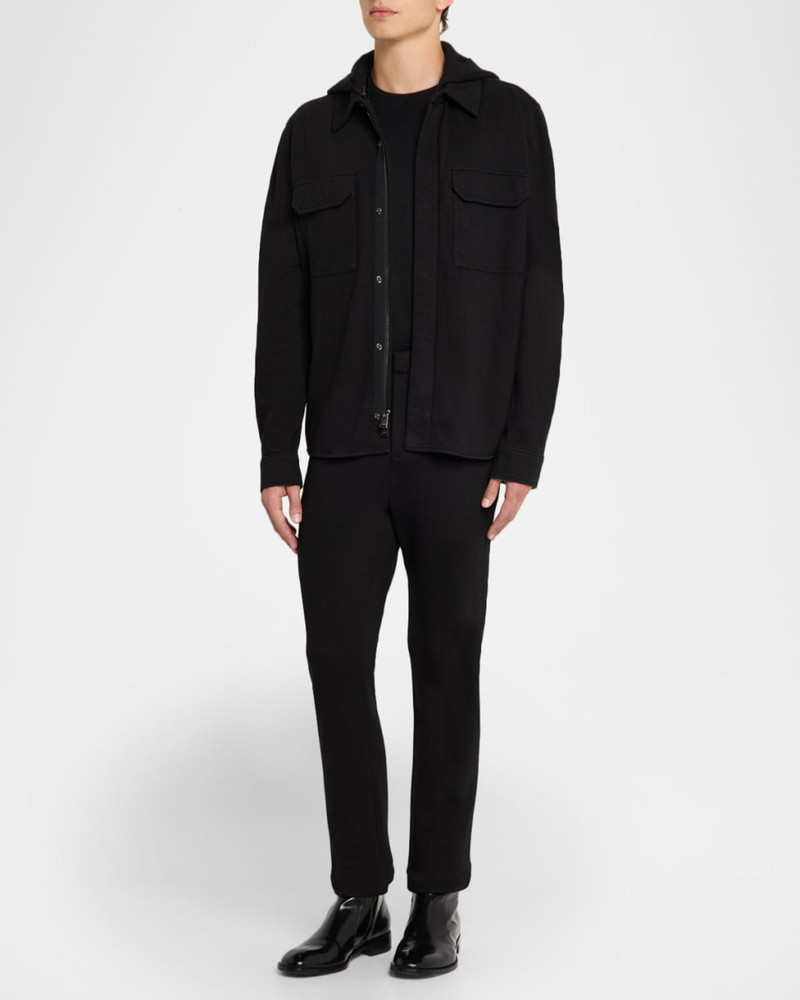 SIMKHAI Men's Jake Straight-Leg Trousers outlook