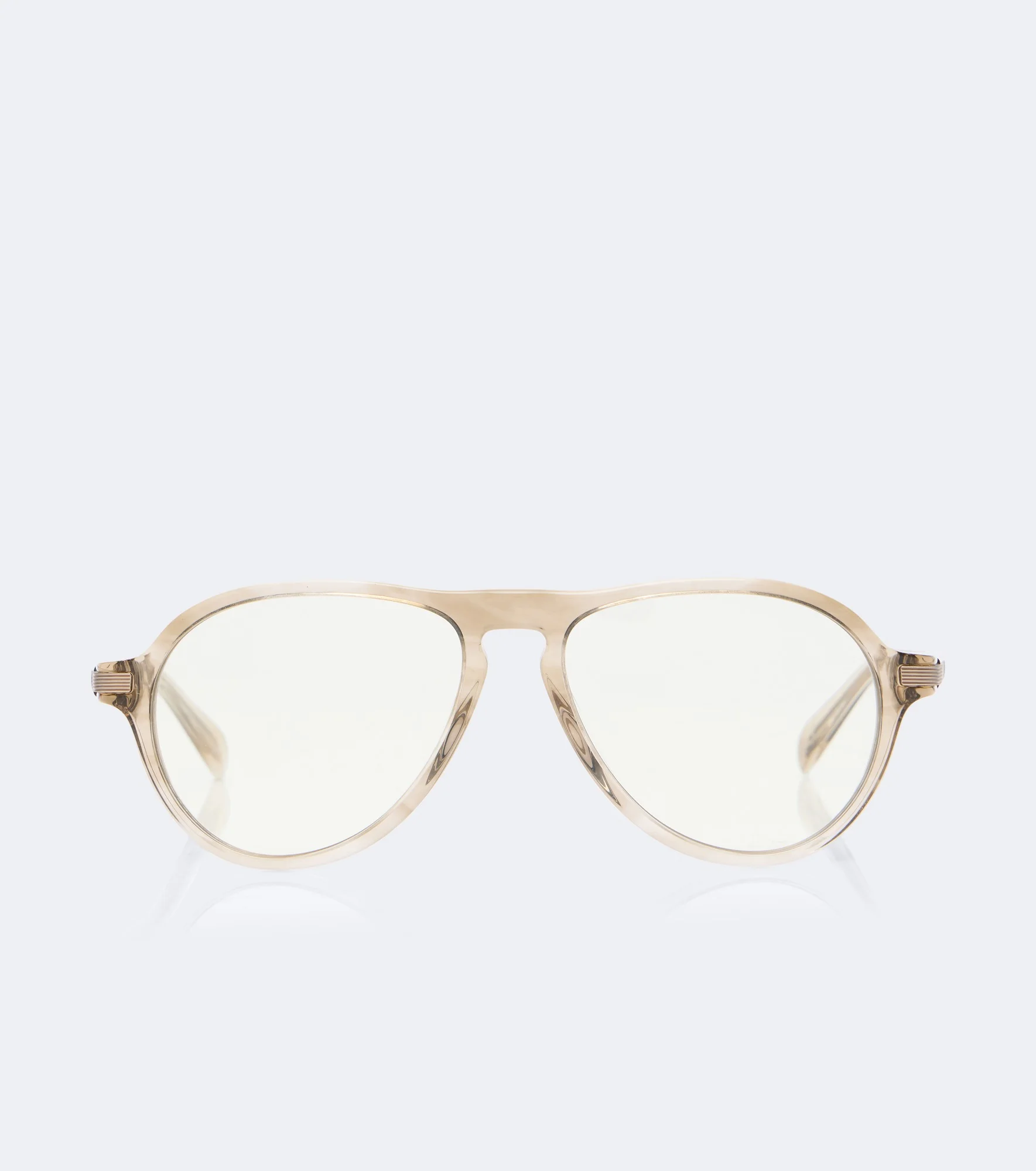 Sartorial Sunset aviator glasses - 1