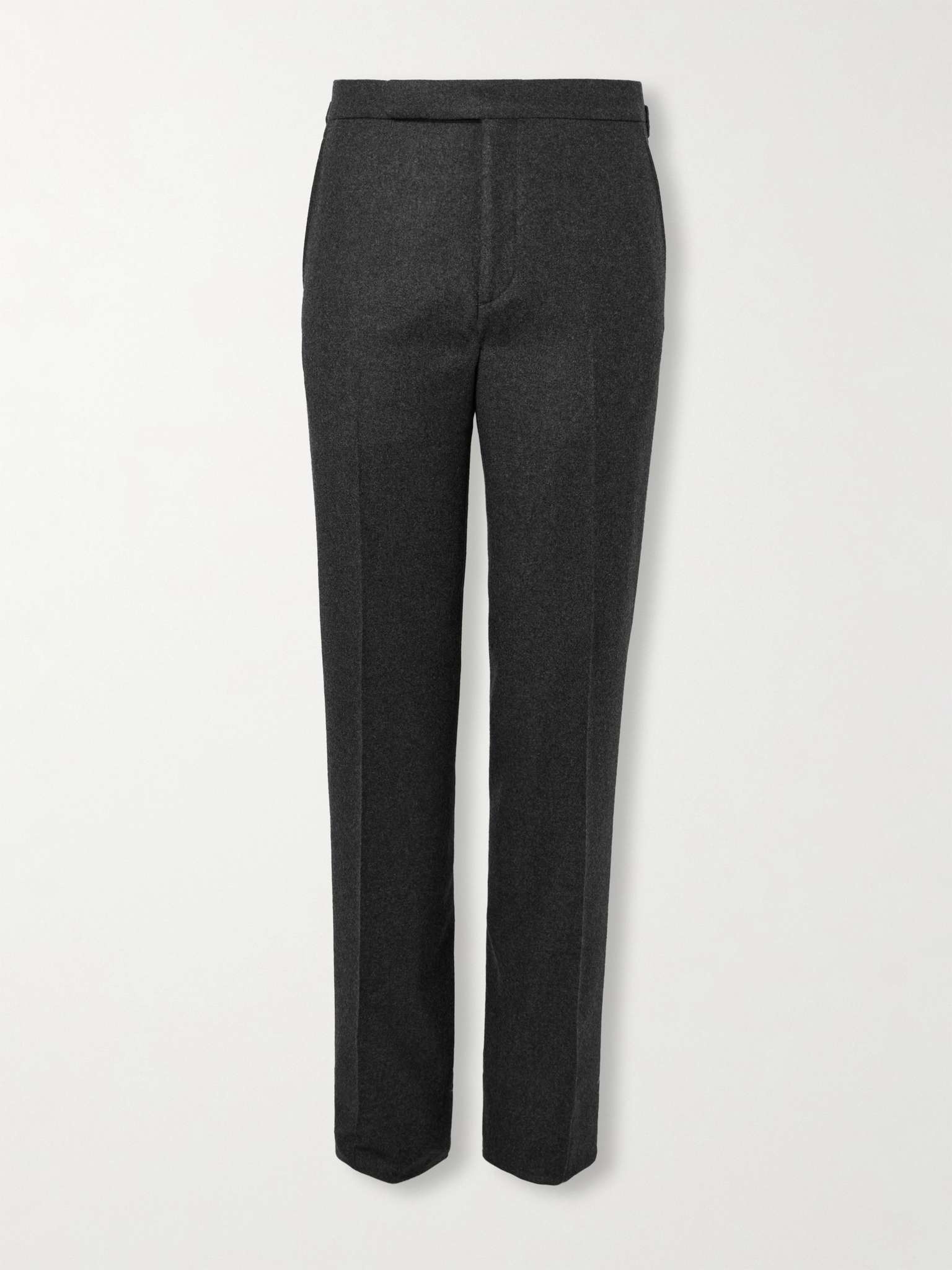 Gregory Straight-Leg Wool-Flannel Trousers - 1