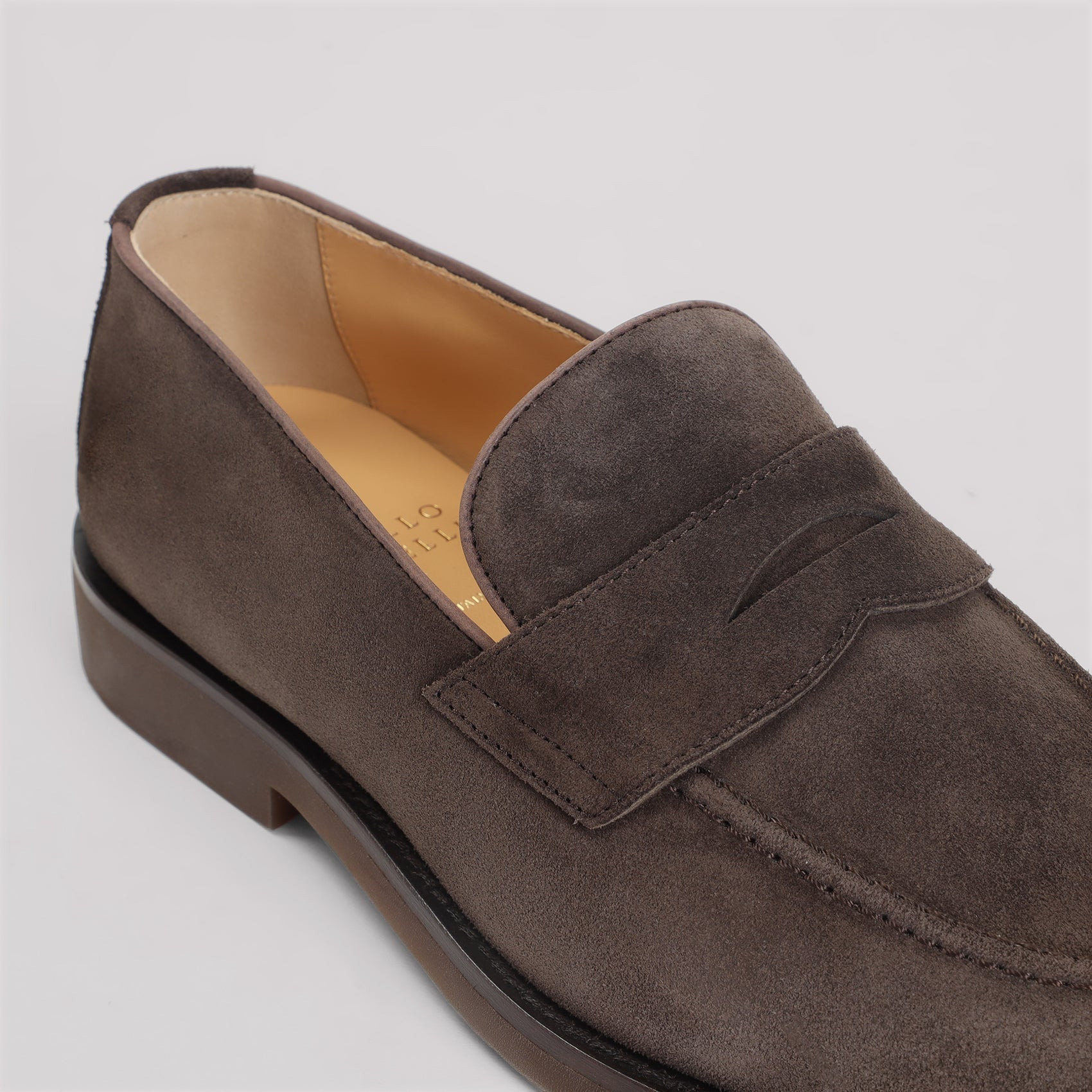 Brunello Cucinelli Suede Leather Loafers Men - 4