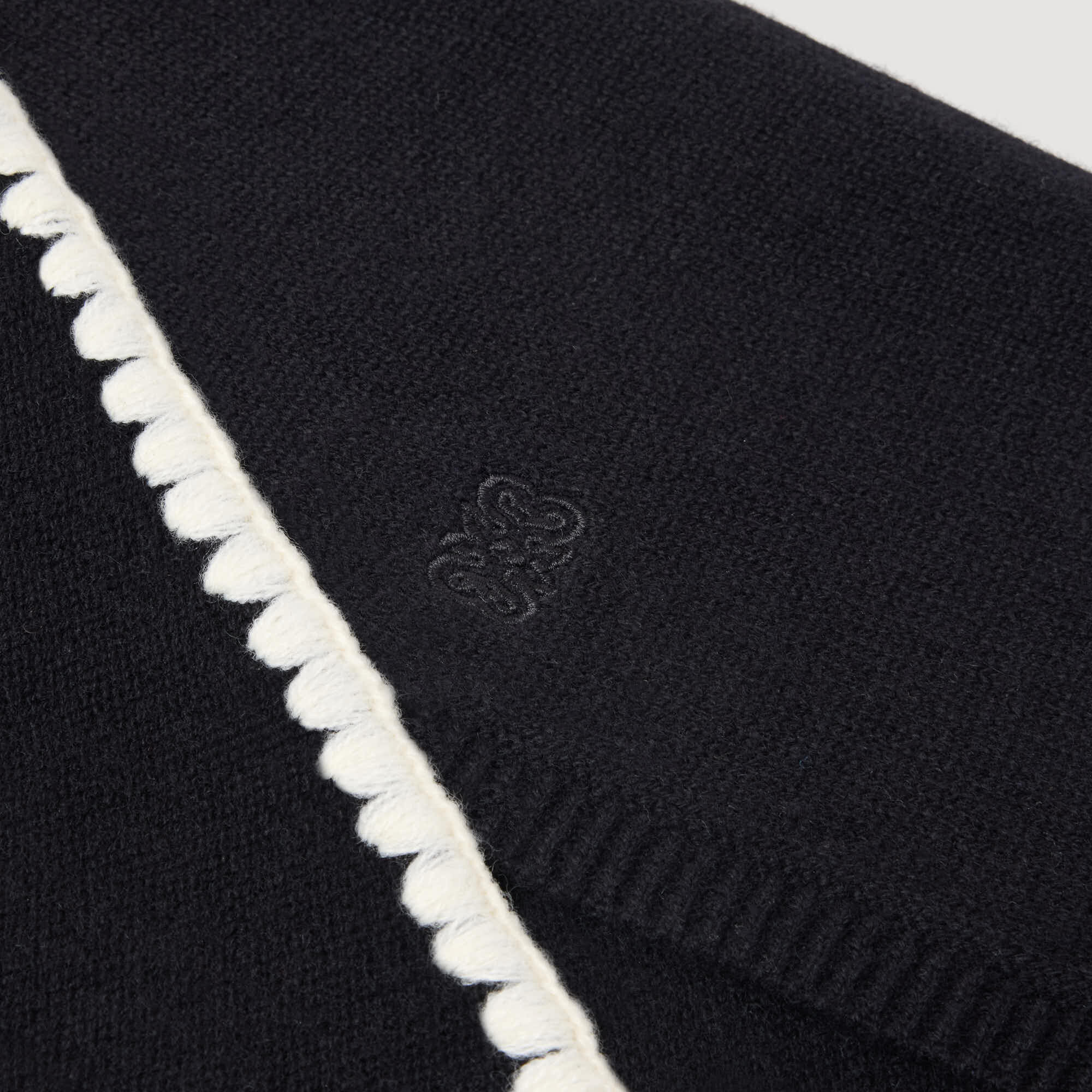 RIBBED WOOL SCARF - 2