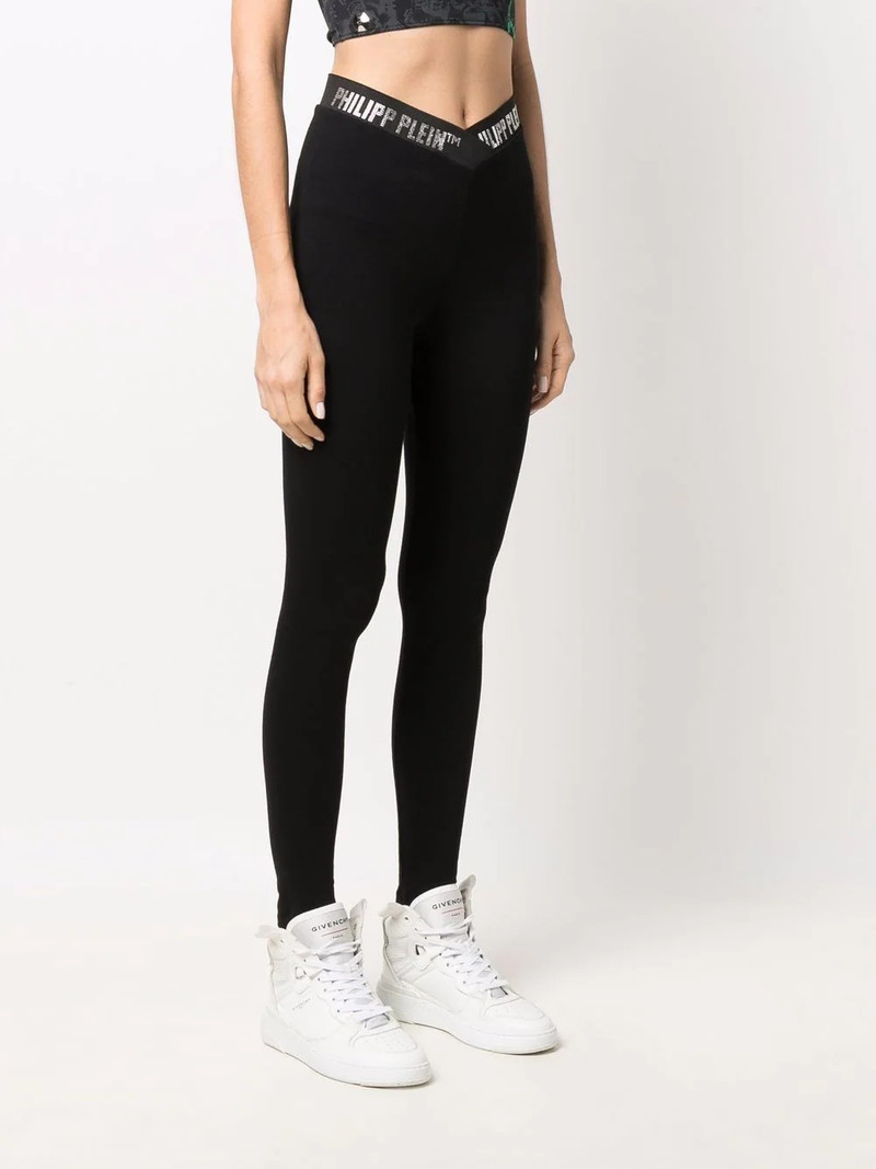 logo-embellished leggings 3