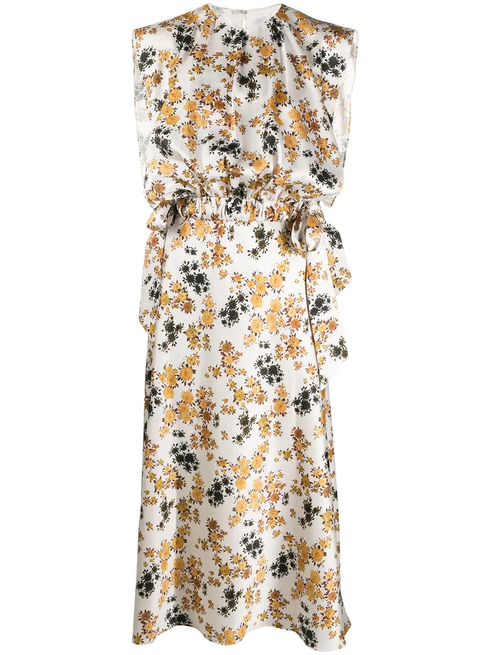 ditsy floral midi dress - 1