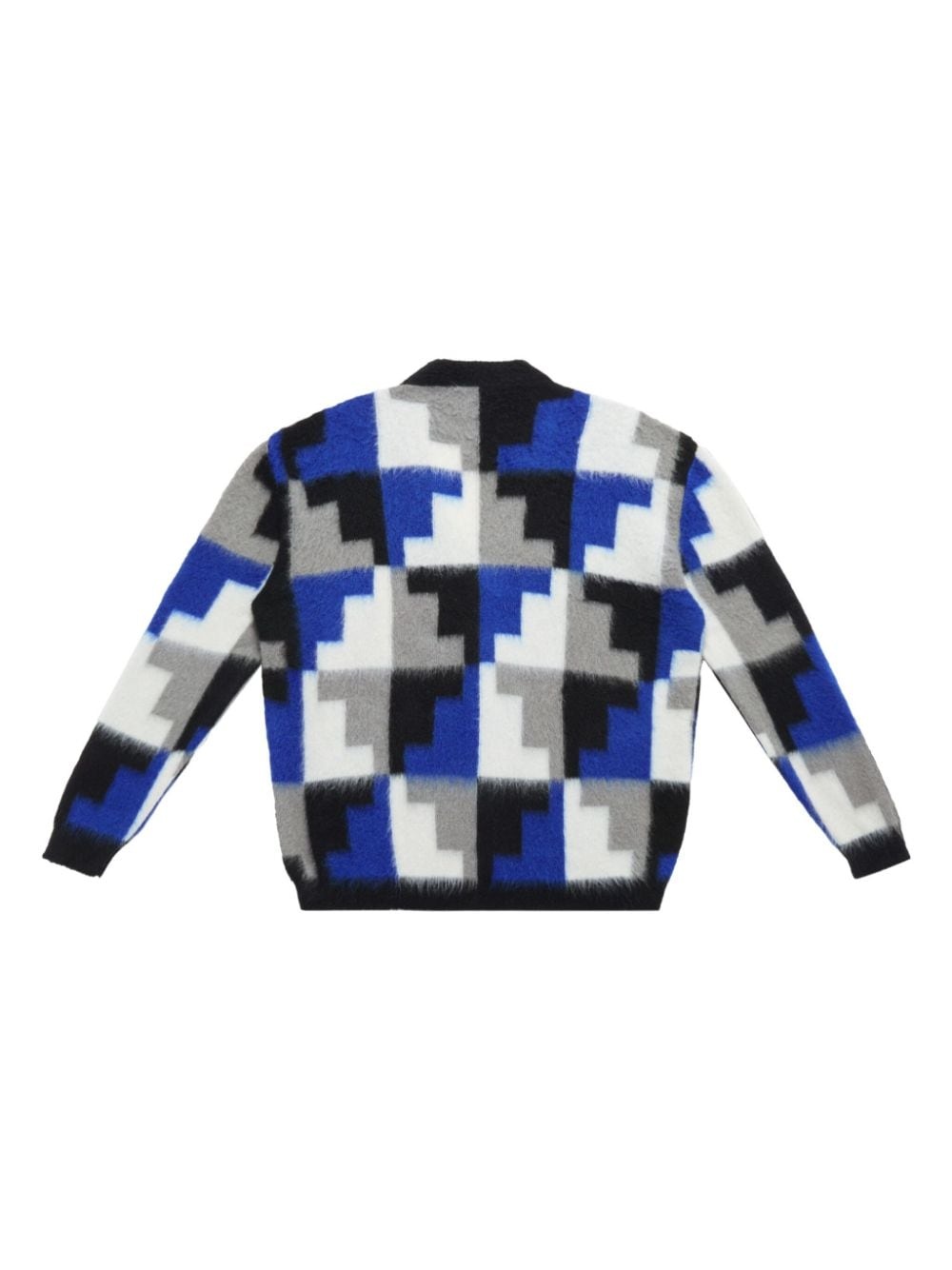 AOP Damier Cross cardigan - 2