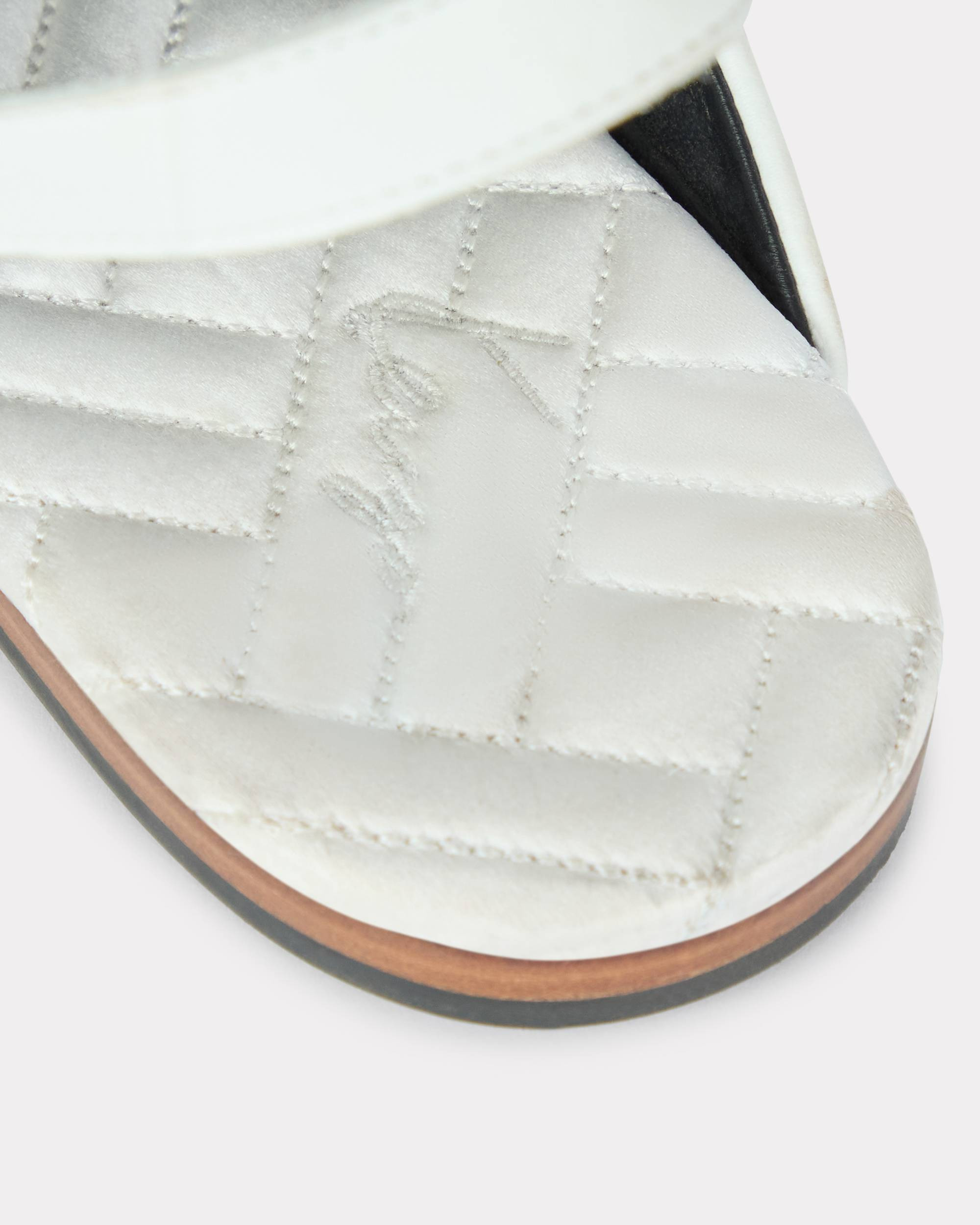 'KENZO-K@LI' mules in leather with studs - 5
