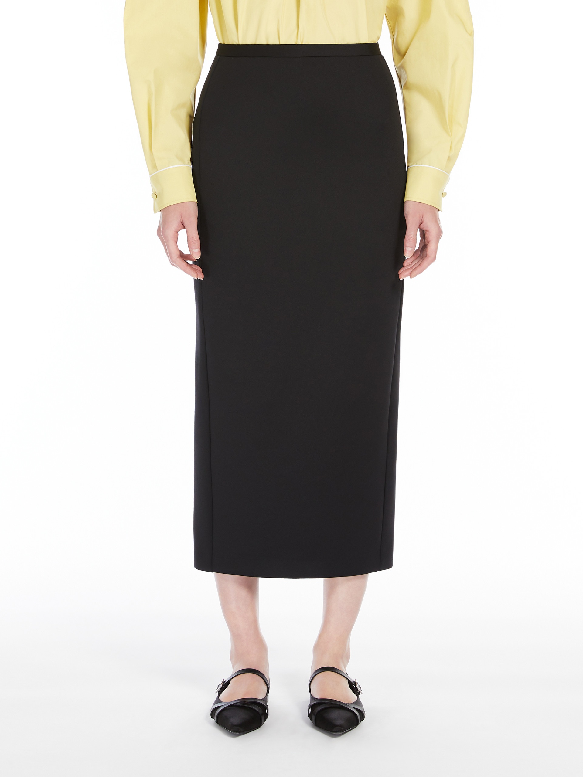 CHARME Jersey midi skirt - 3