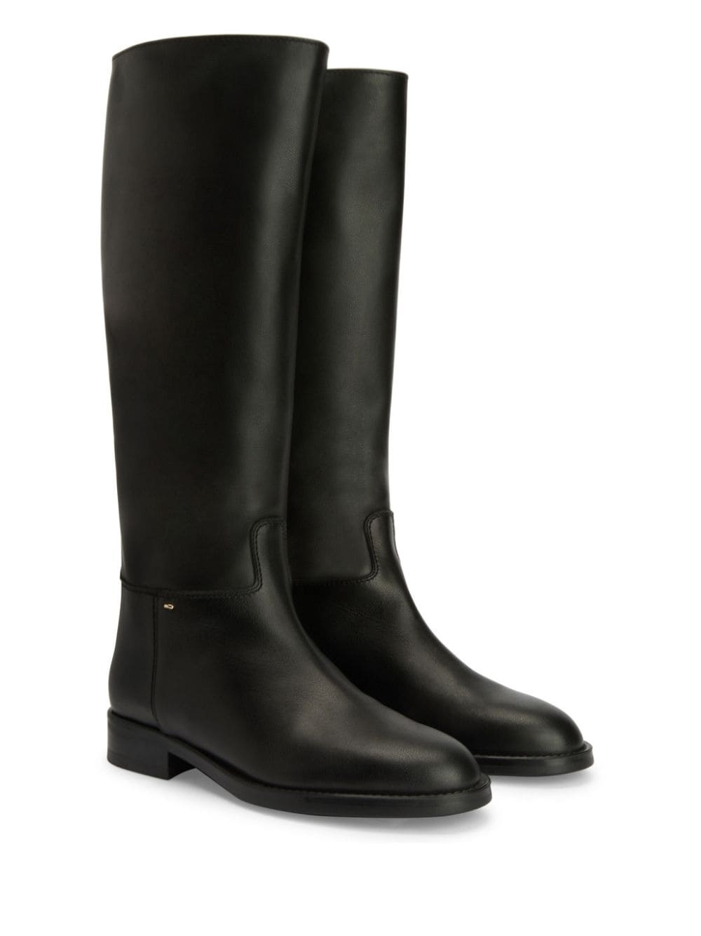Nourine leather mid-calf boots - 2