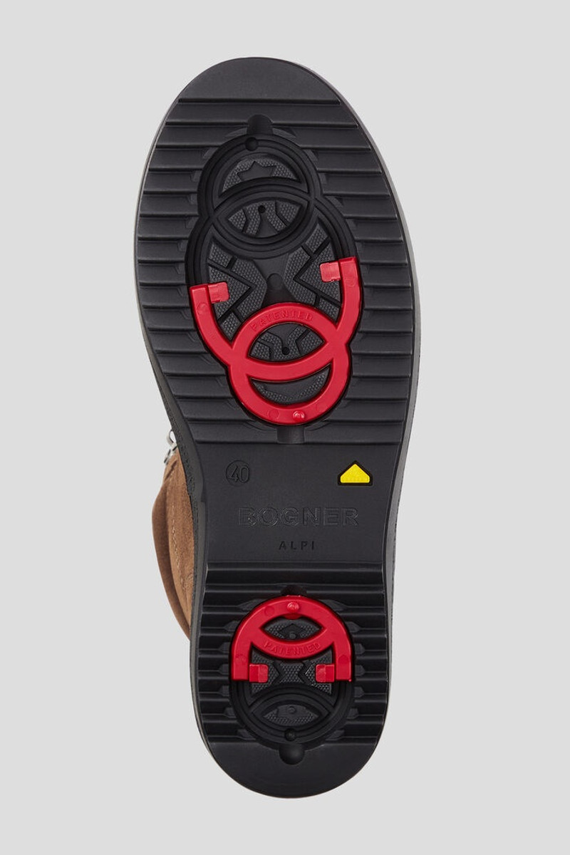 Anchorage High-top sneakers with spikes in Cognac 5