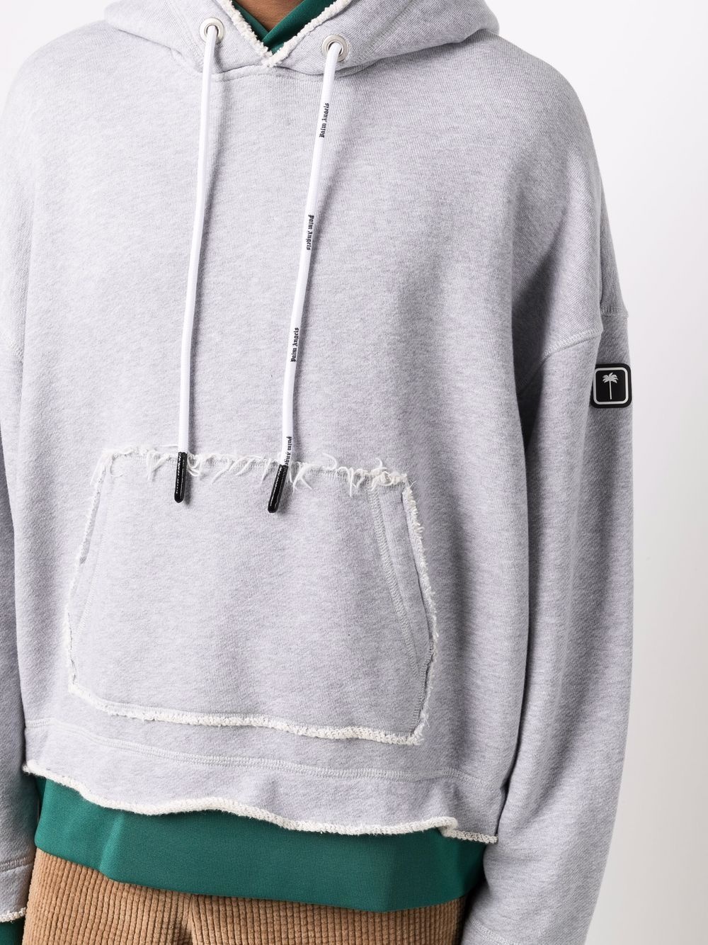 PXP patch layered hoodie - 5