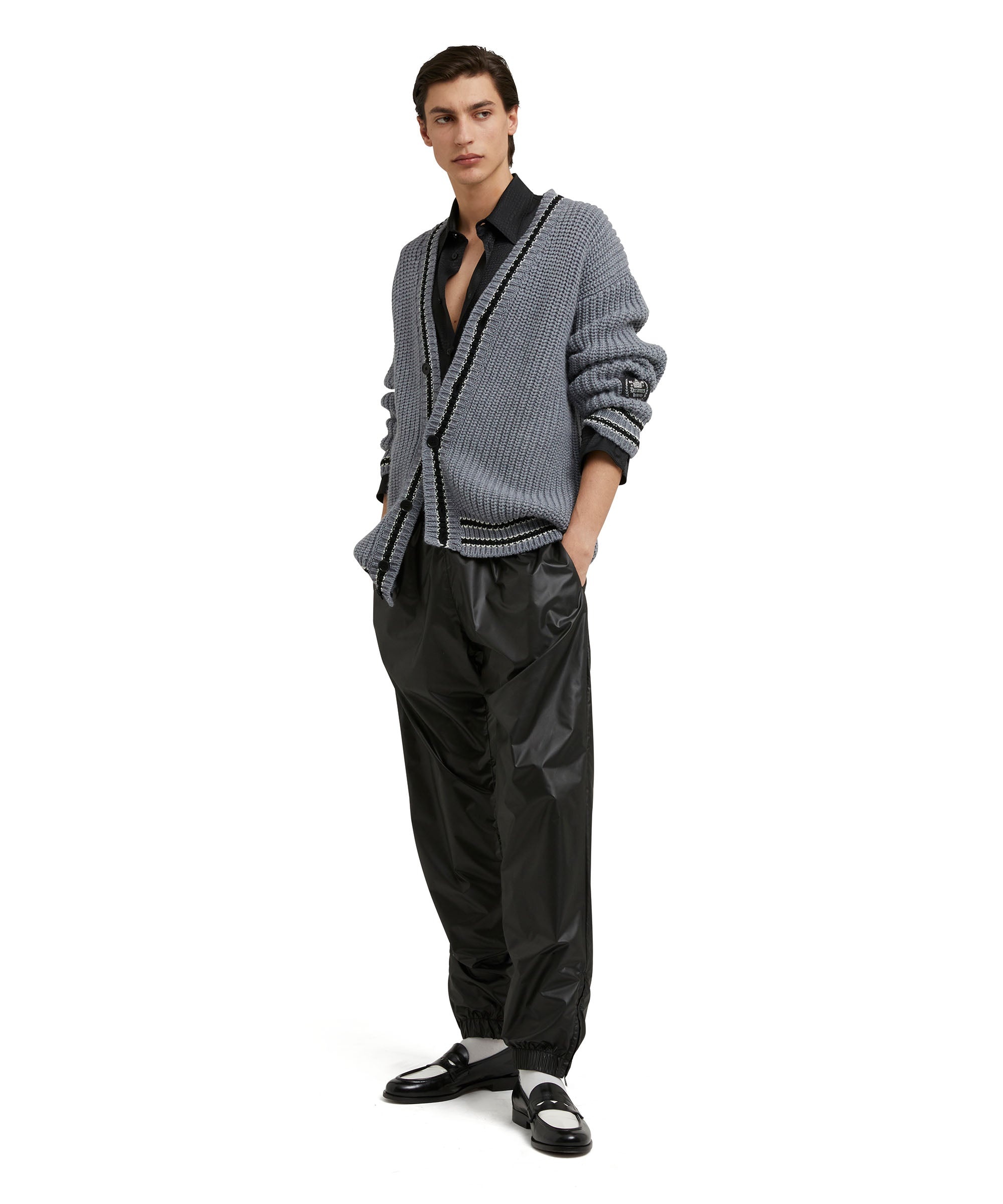 Solid color cellulose "Croco Satin" shirt - 5