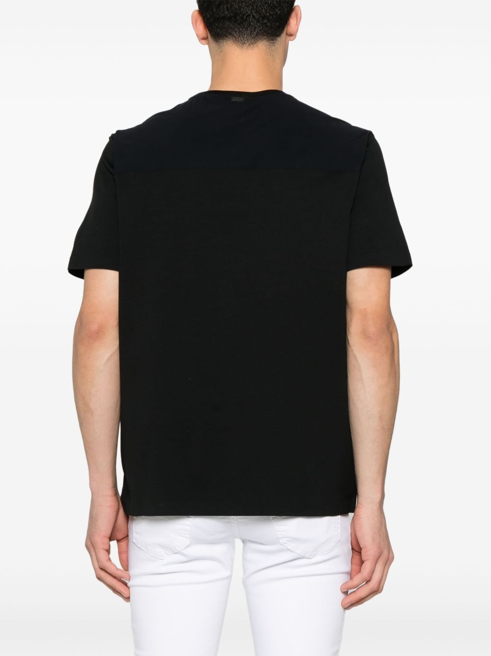 logo-debossed T-shirt - 3