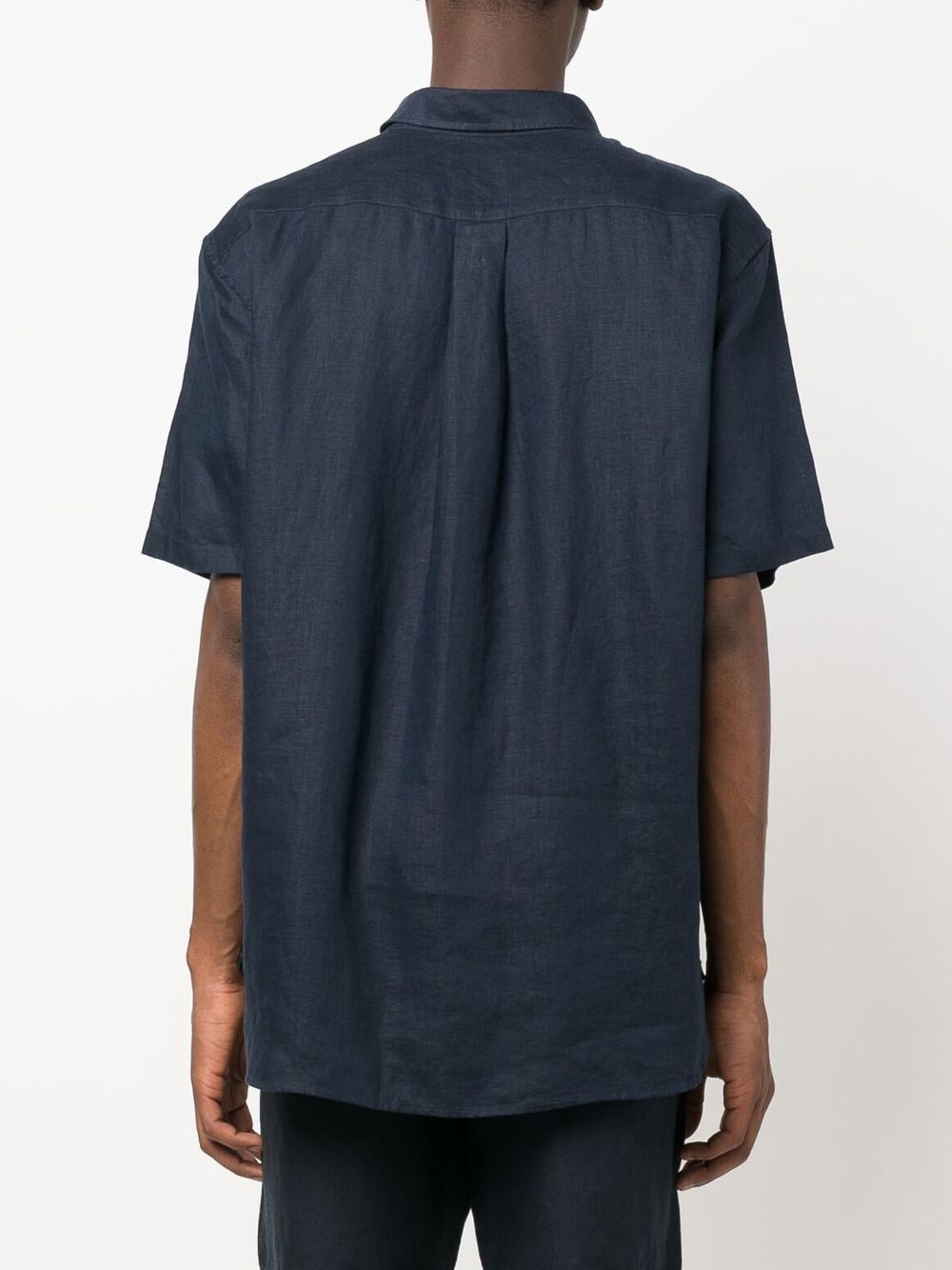 chest patch-pocket detail shirt - 4