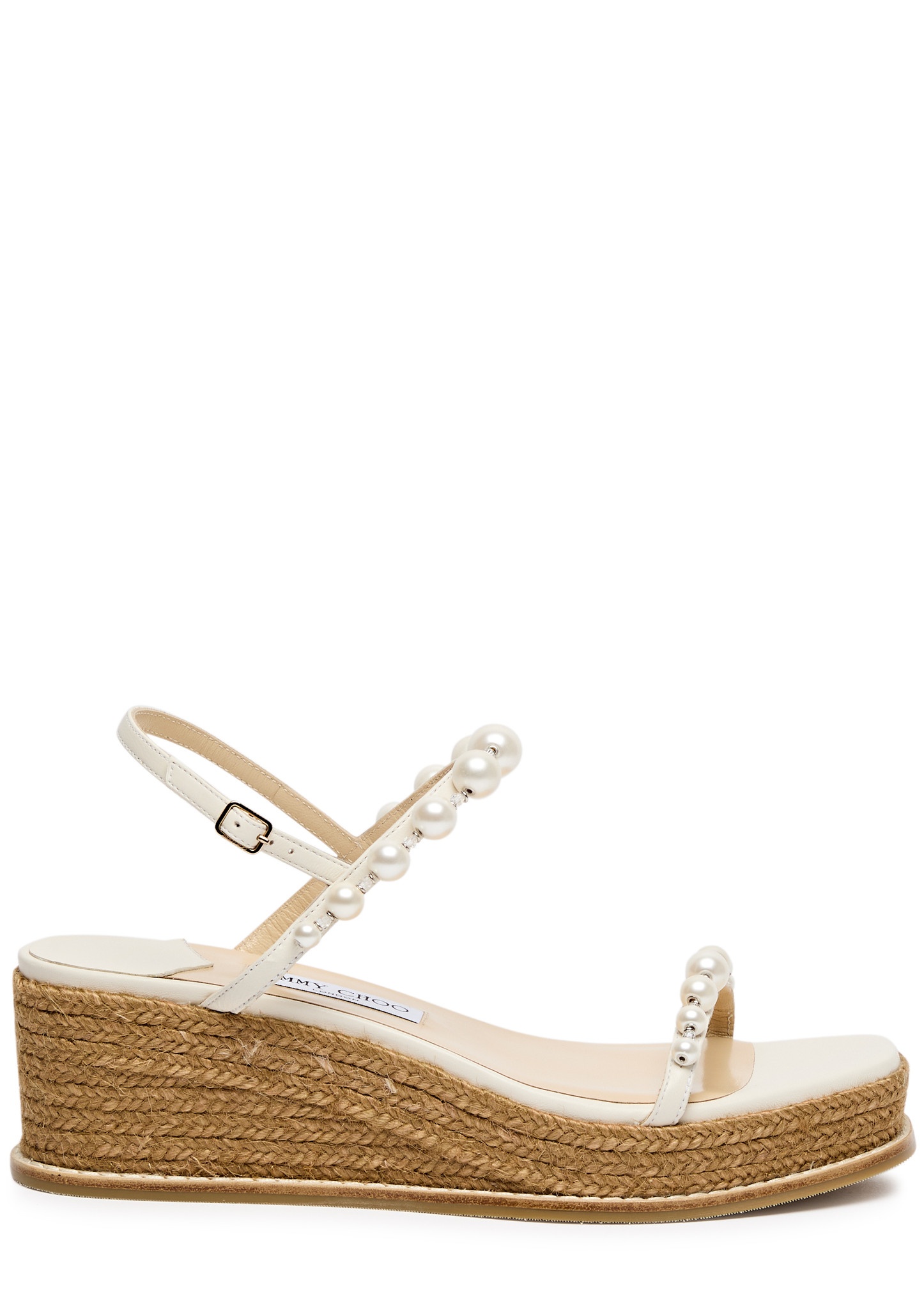 Amatuus 60 embellished espadrille wedge sandals - 1