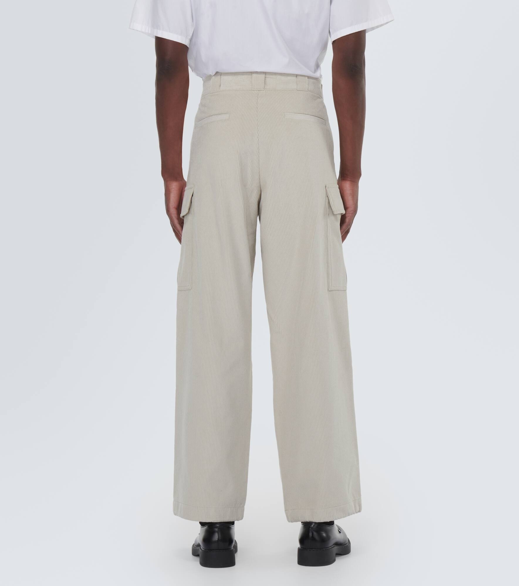 Cotton cargo pants - 4