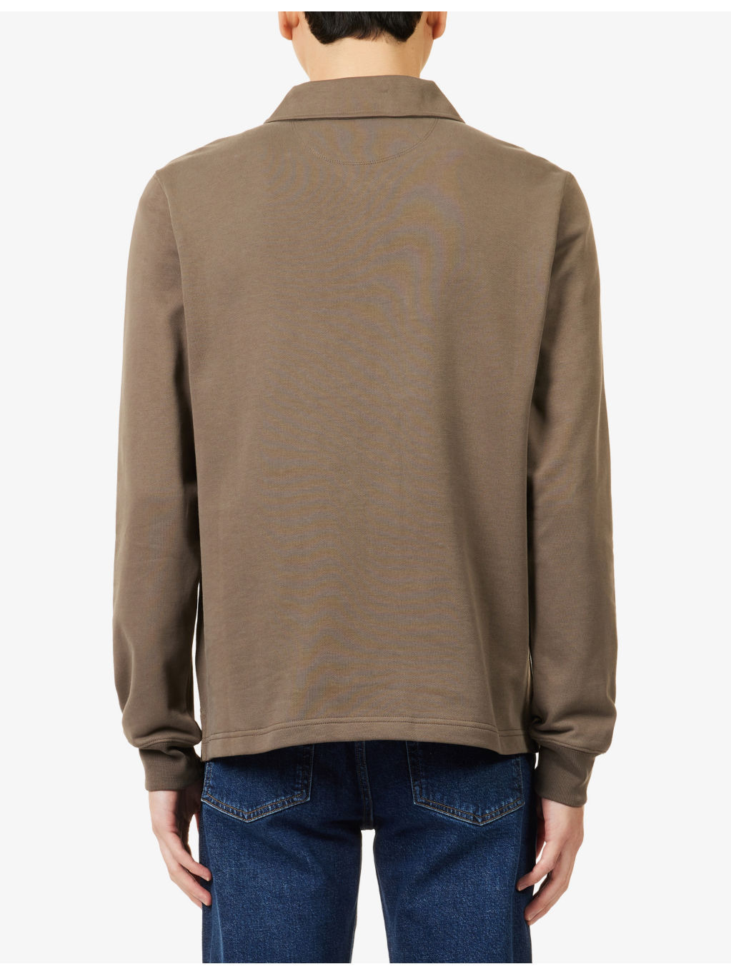 Curator Logo Cotton Polo Shirt - 4