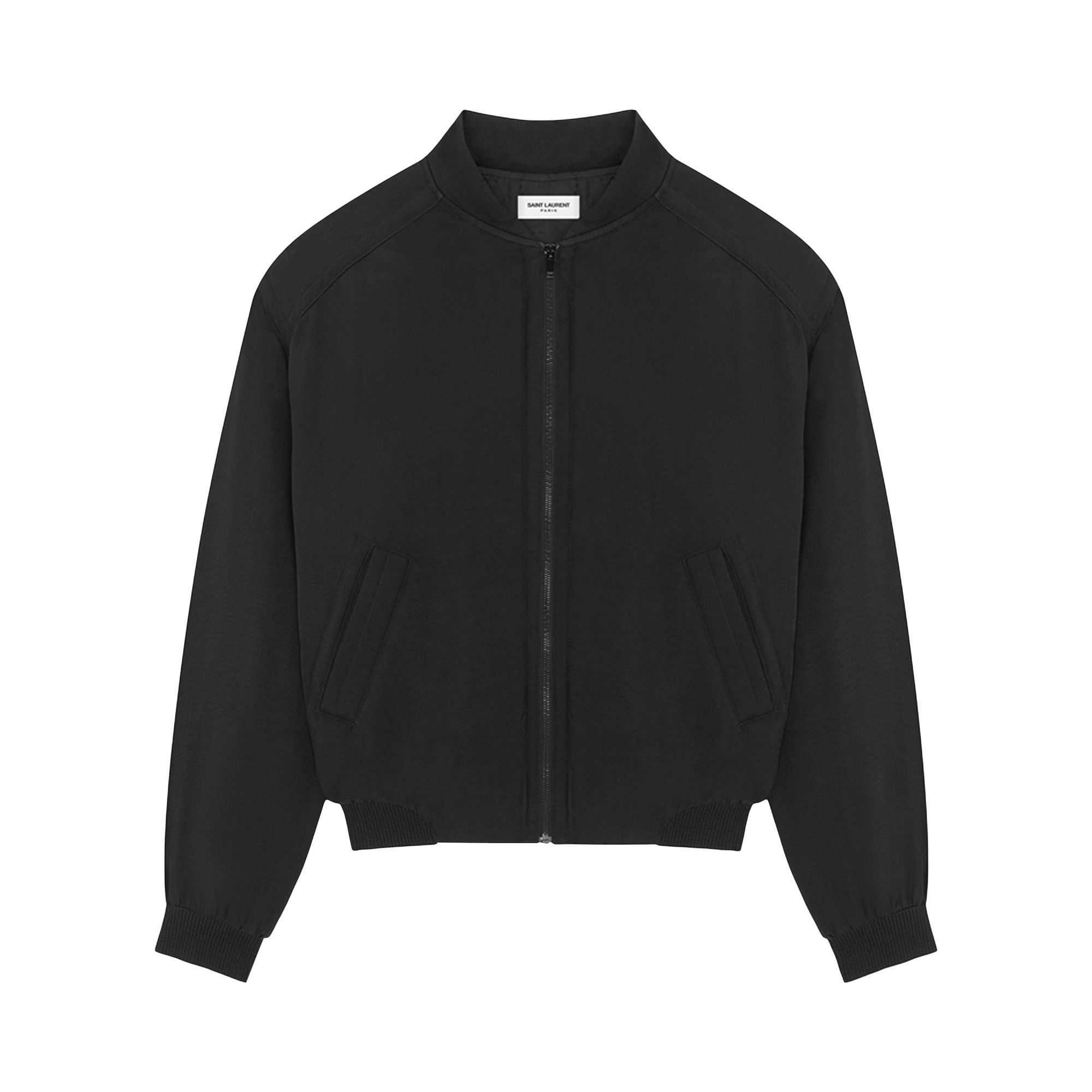 Saint Laurent Teddy Bomber Jacket 'Black' - 1