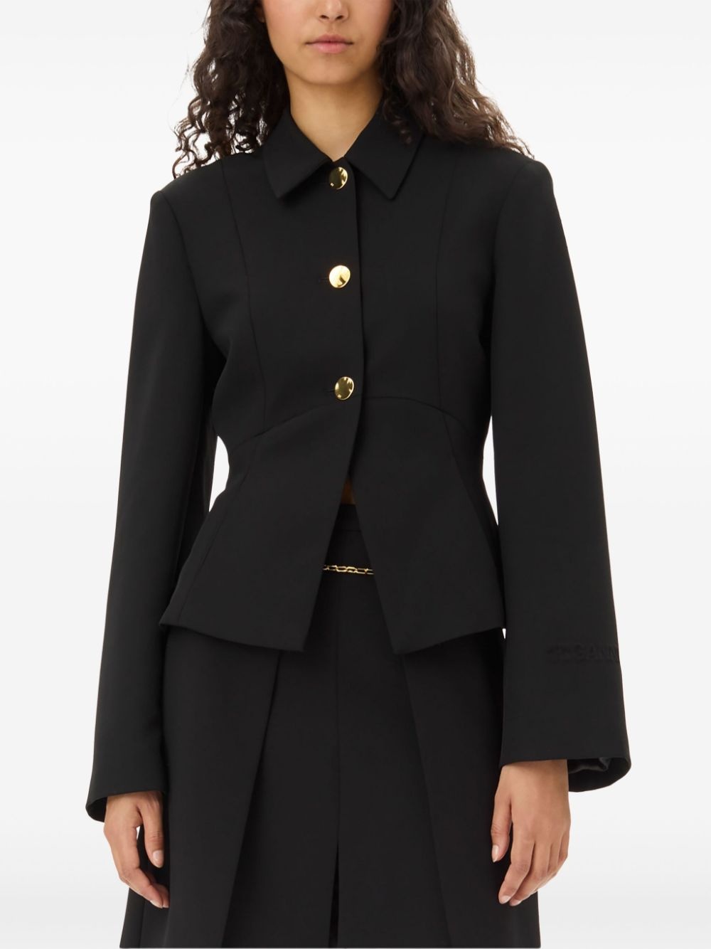 twill blazer - 5