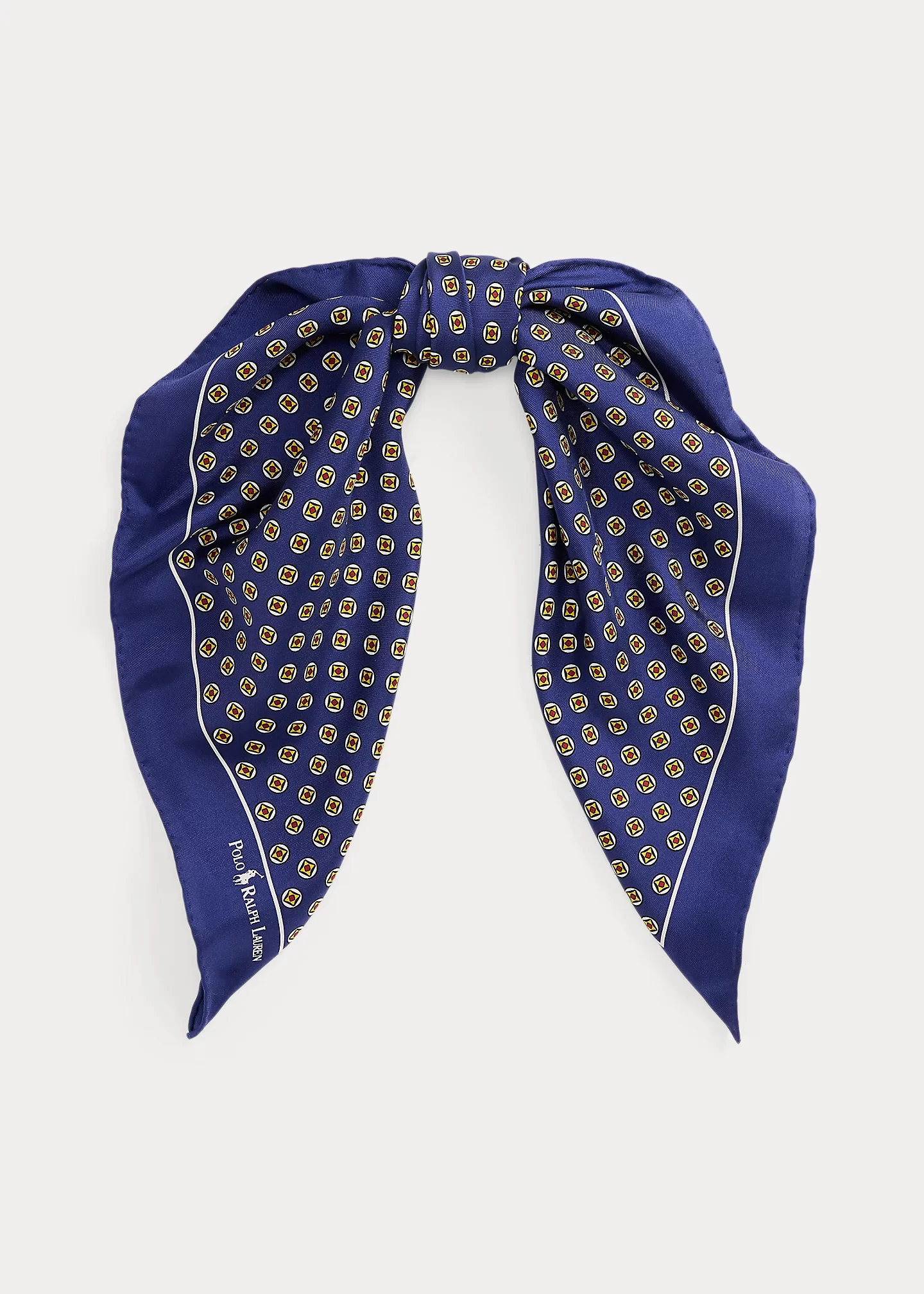 Foulard Silk Square Scarf - 1
