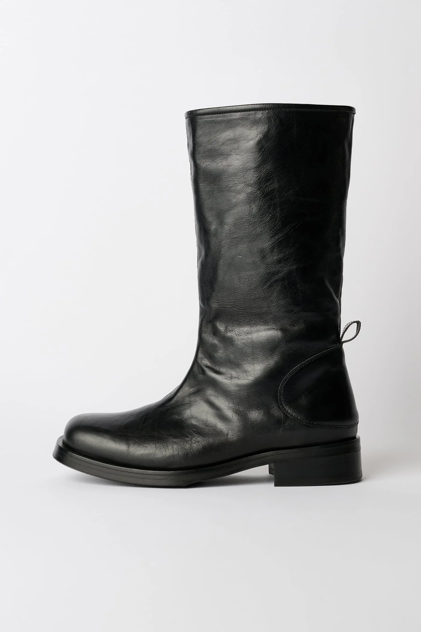Haul Camion Boot Licence Black Glassy Bovine - 1