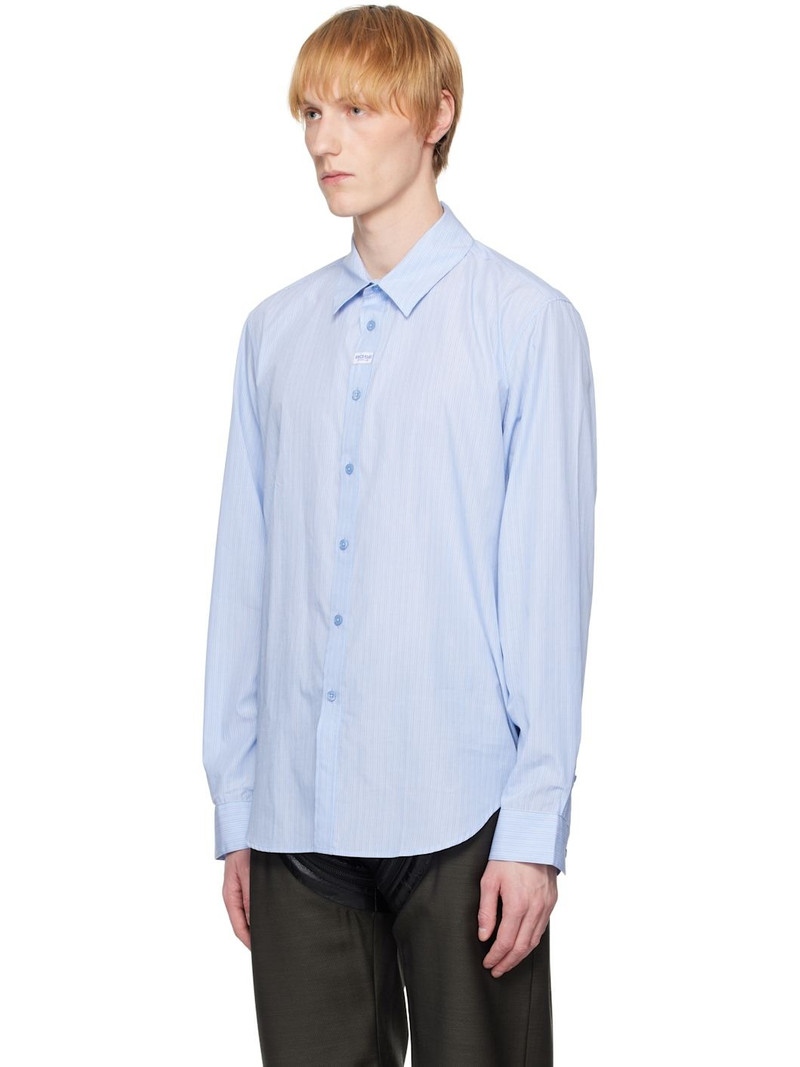 Martine Rose Blue Classic Shirt outlook
