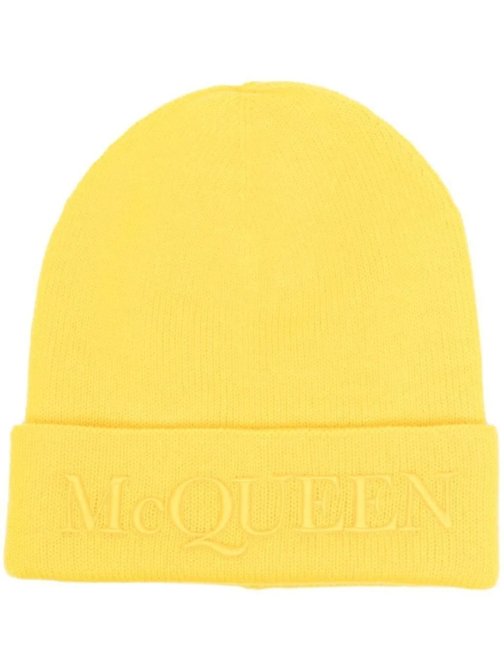 logo-embroidered cashmere beanie - 1