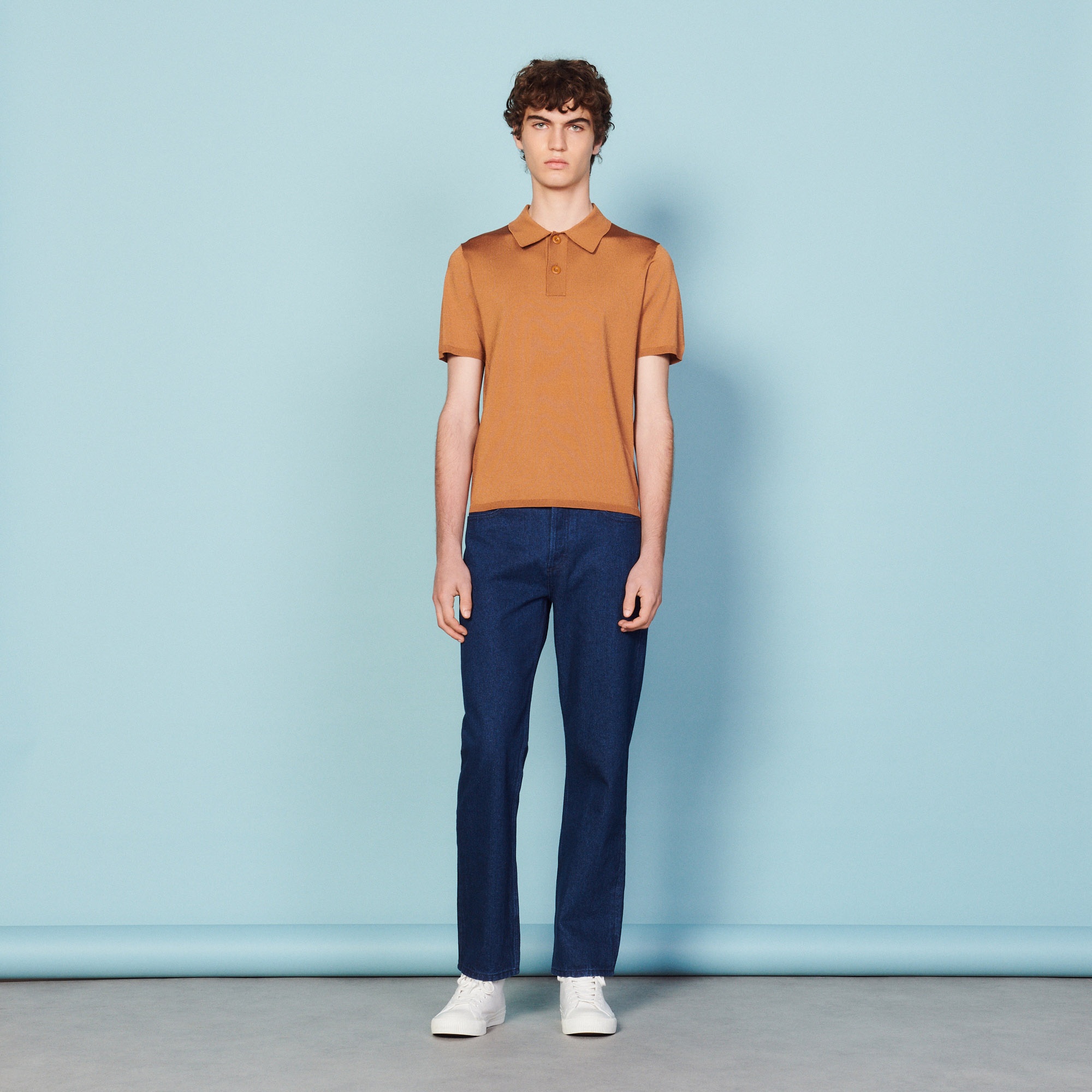 Knitted polo shirt - 6