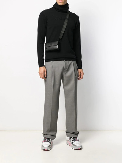 Ambush raised logo turtleneck jumper outlook