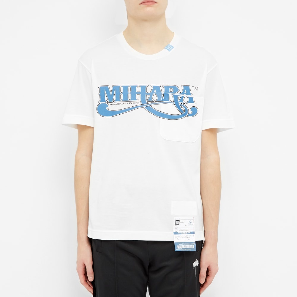 Maison MIHARA YASUHIRO Logo Pocket Tee - 4