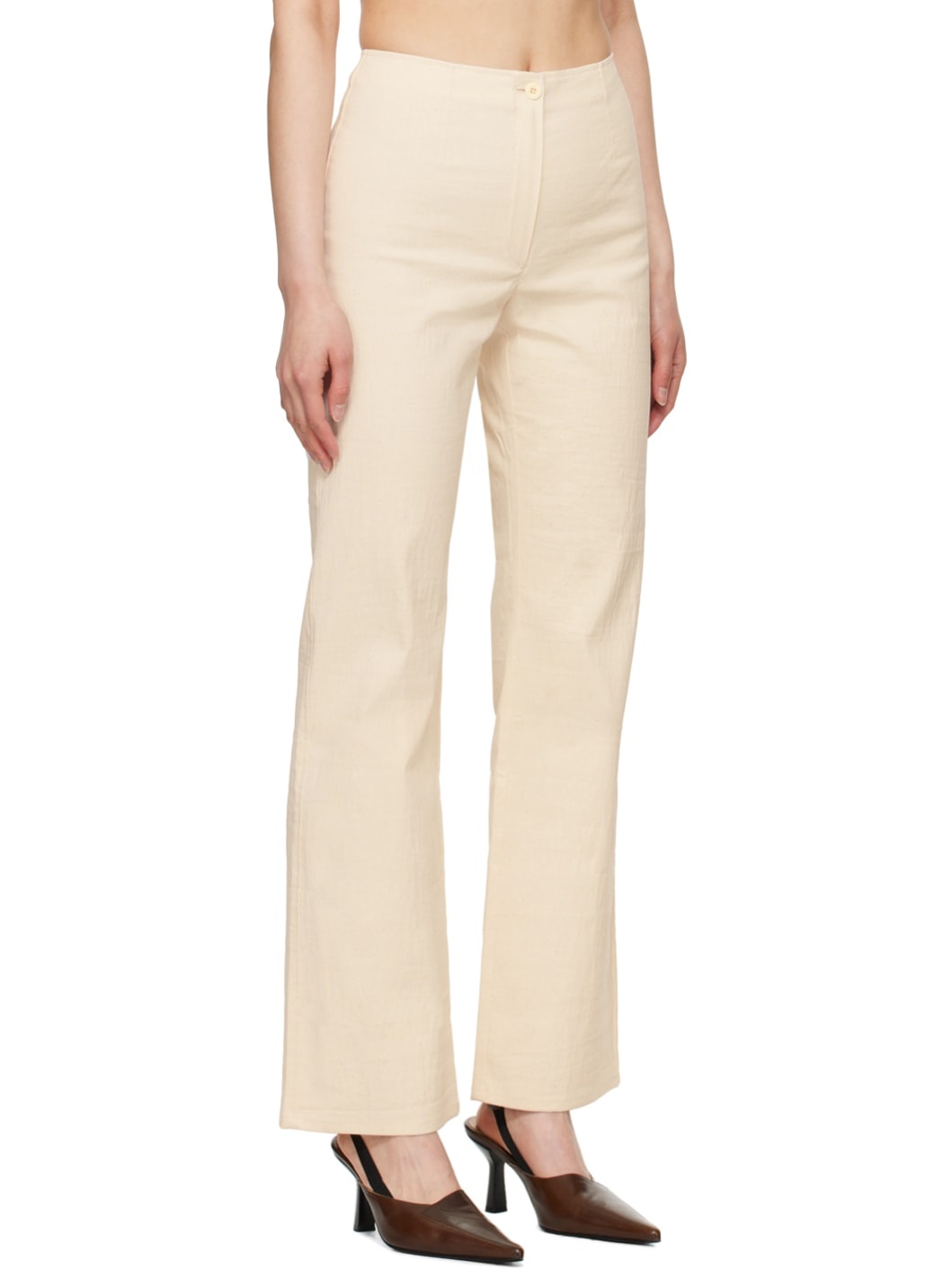 Off-White Biker Trousers - 2