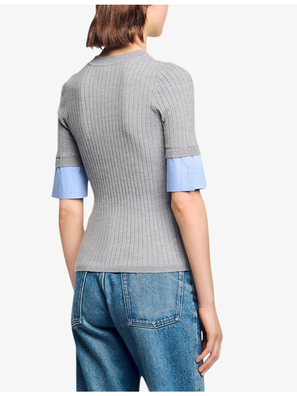 Cropped Wool and Cashmere-Blend Jumper - 4