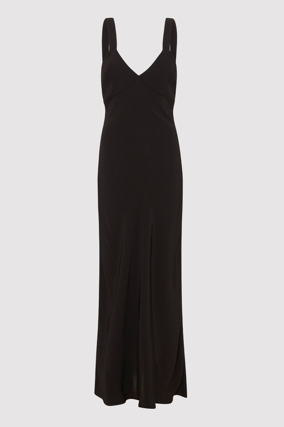 Ring Detail Maxi Dress - Black - 6