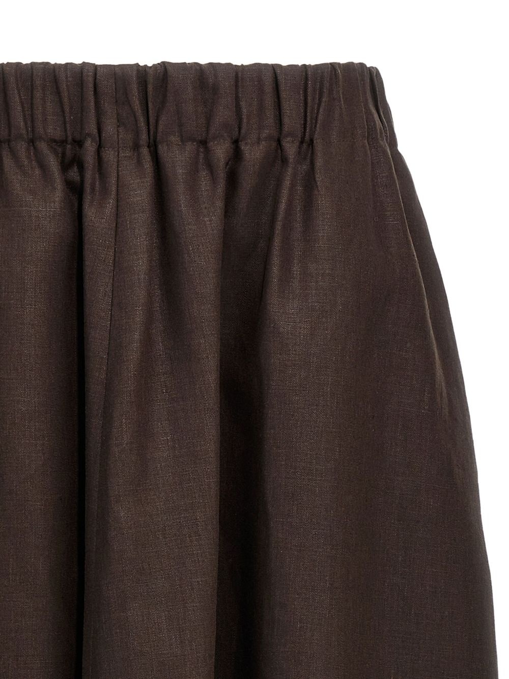 linen maxi skirt - 3
