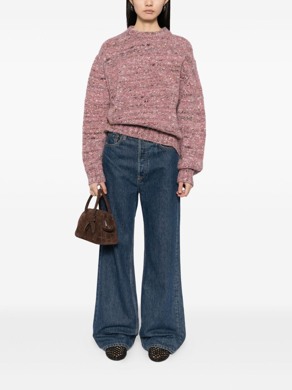 wool-blended jumper - 2