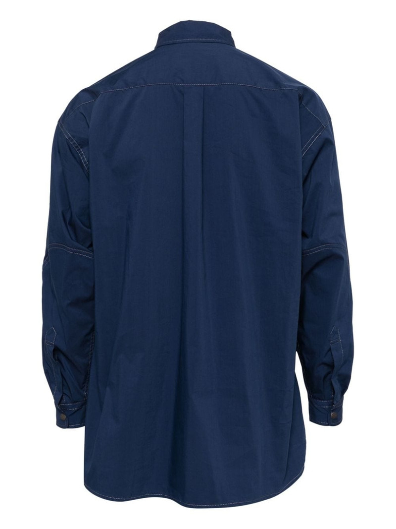 and Wander carabiner-detail multi-pocket shirt outlook