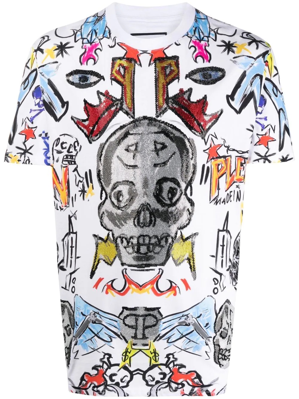 graphic-print short-sleeved T-shirt - 1