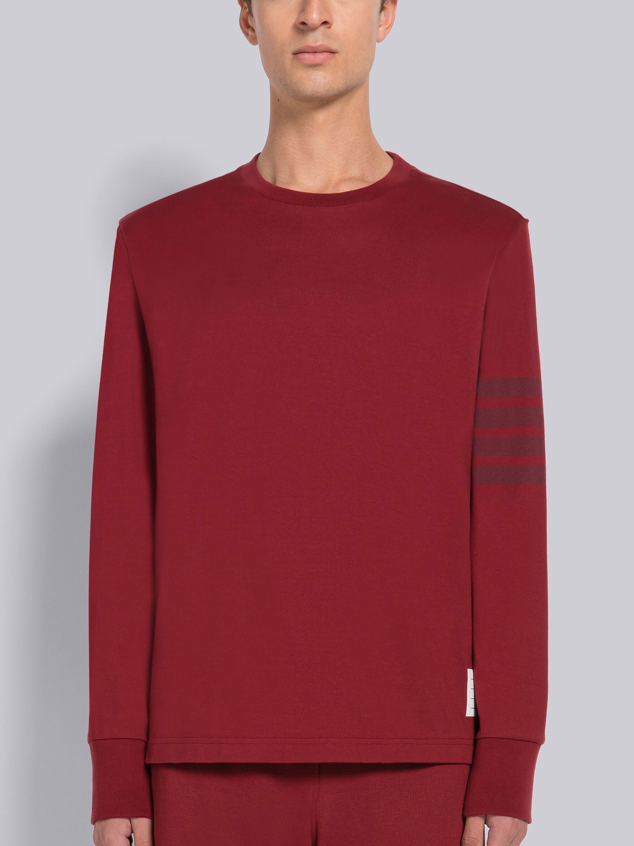 MIDWEIGHT JERSEY 4-BAR LONG SLEEVE RUGBY TEE - 1