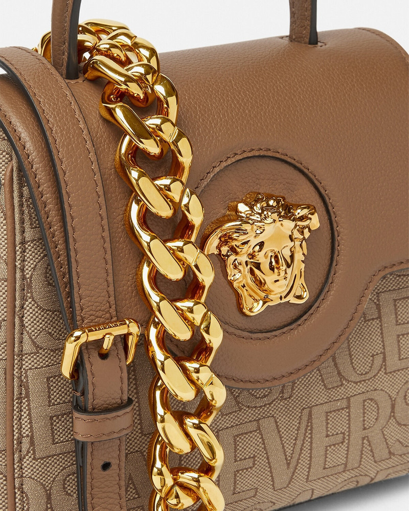Versace Allover La Medusa Small Handbag 5