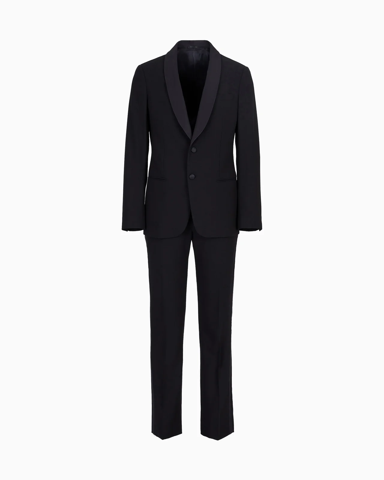 Soho Line single-breasted tuxedo in wool crêpe - 1