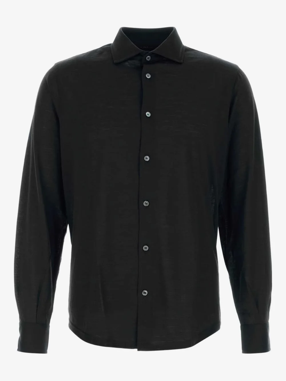 wool long-sleeve shirt - 1
