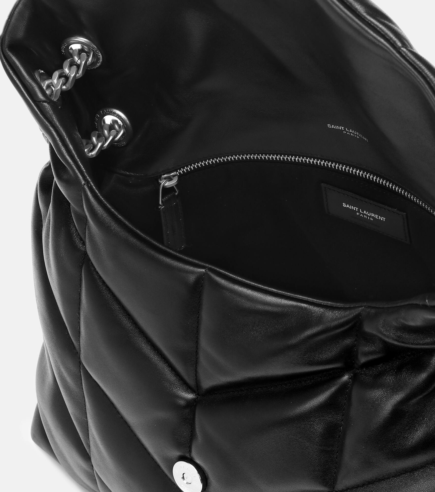 Puffer Medium leather shoulder bag - 4