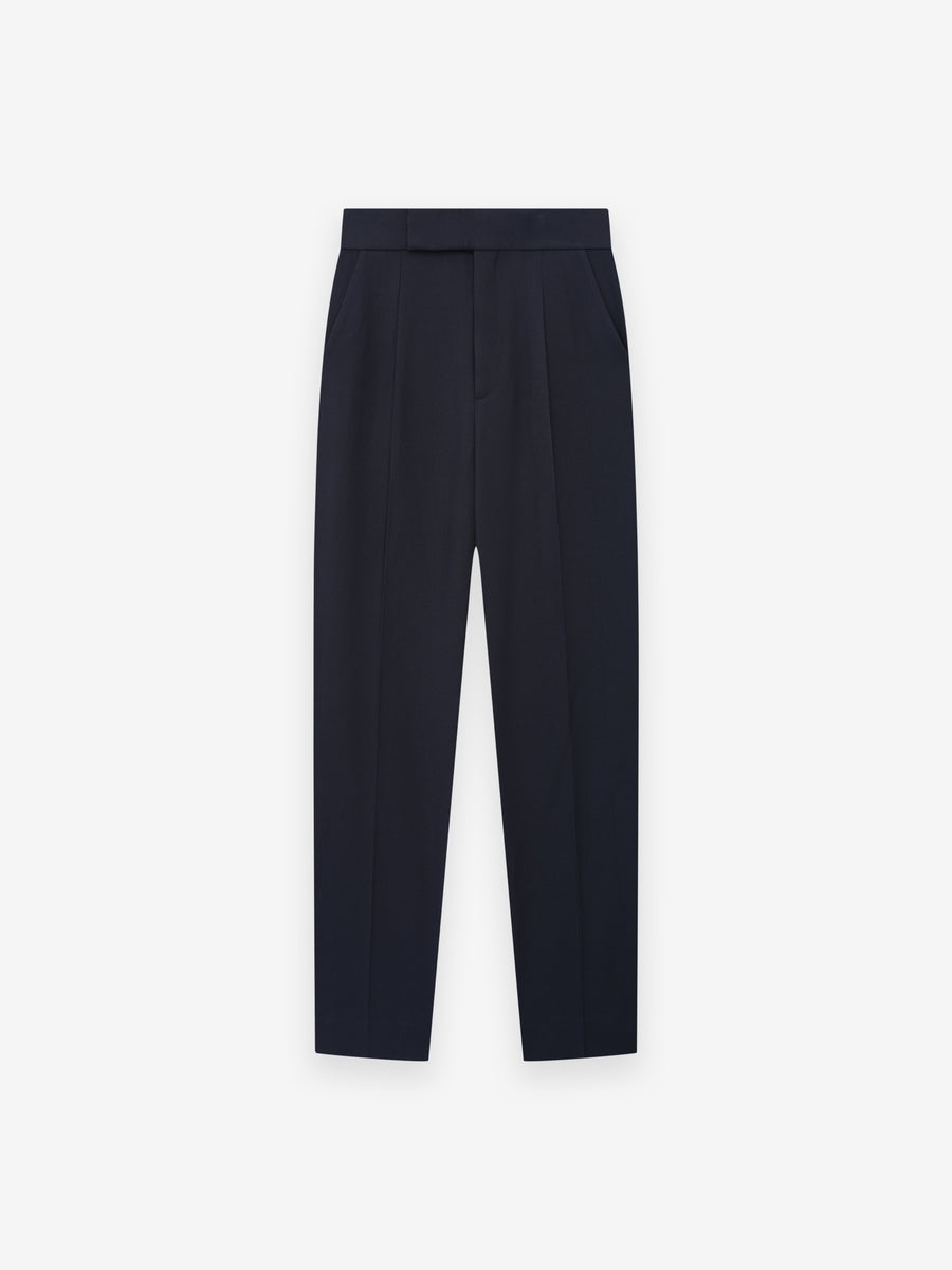 Wool Gabardine Single Pleat Eternal Trouser - 1