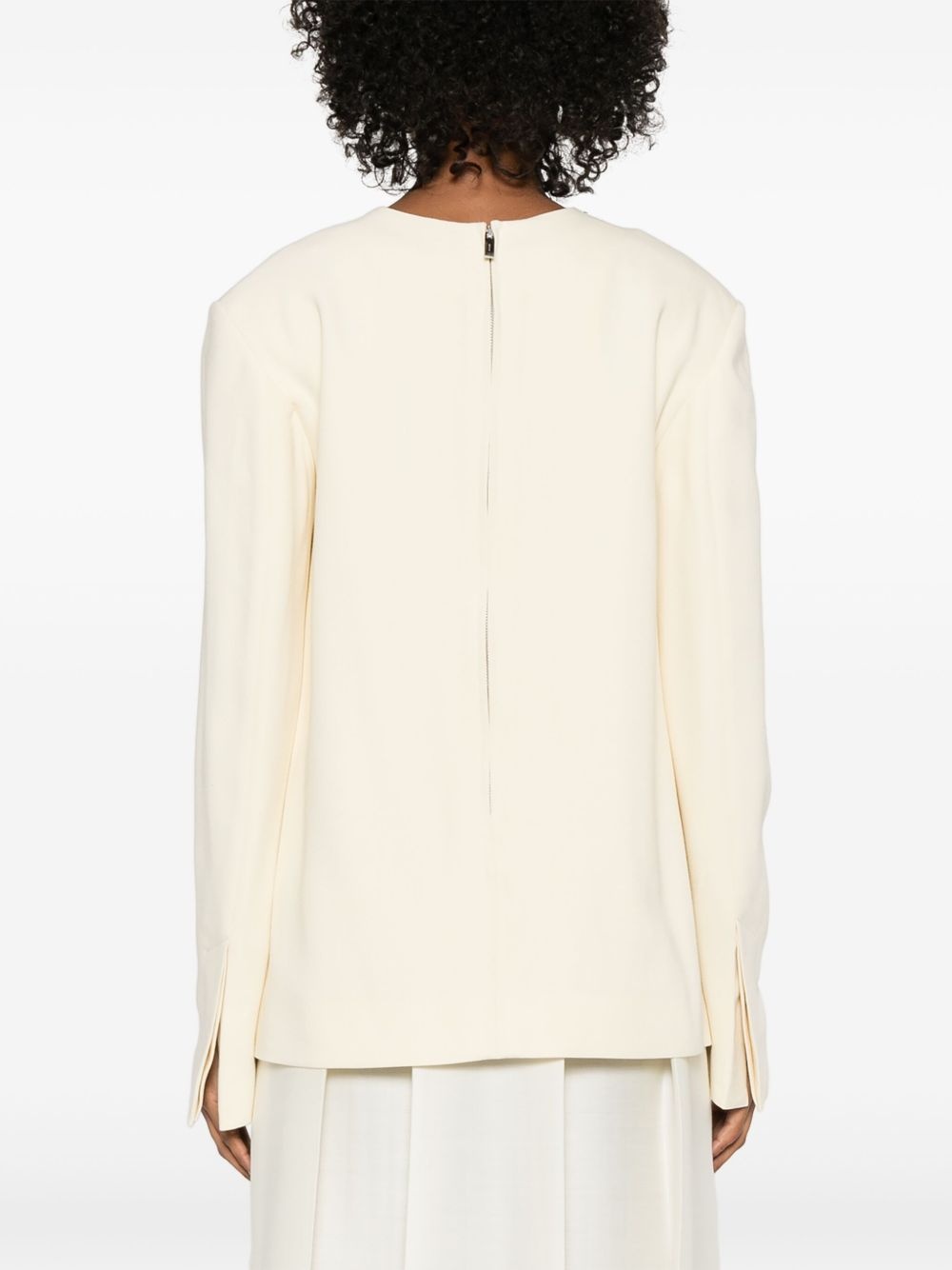 slub-texture blouse - 4