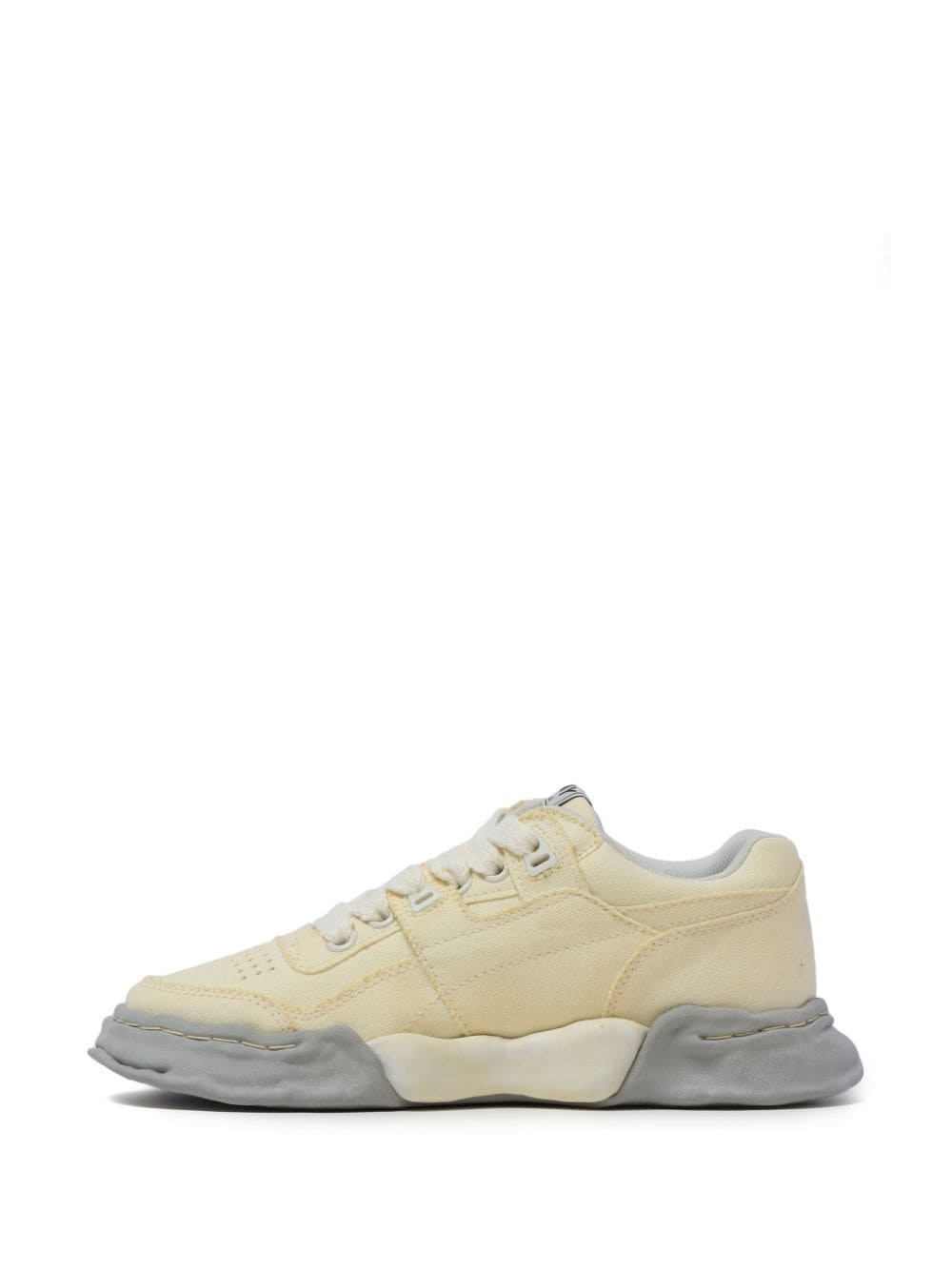 Parker panelled canvas sneakers - 5